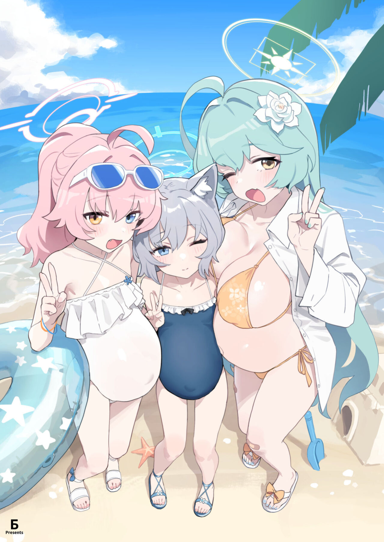 (C104) [CrowView (Various)] Blue Aka-chan IN Bu 2 (Blue Archive) (Shiririn)