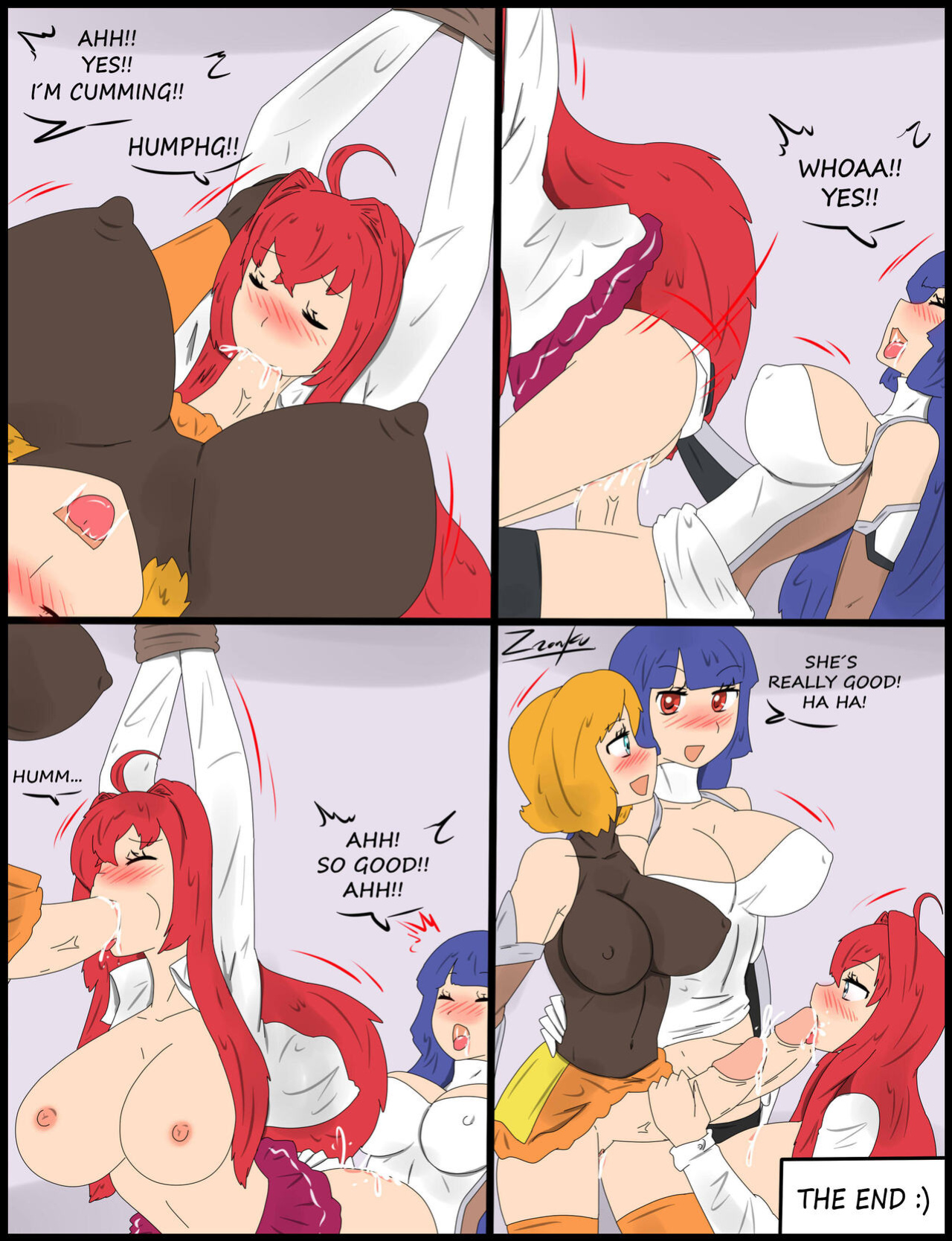 [Zronku] Ninja Fun (Futanari) [english]