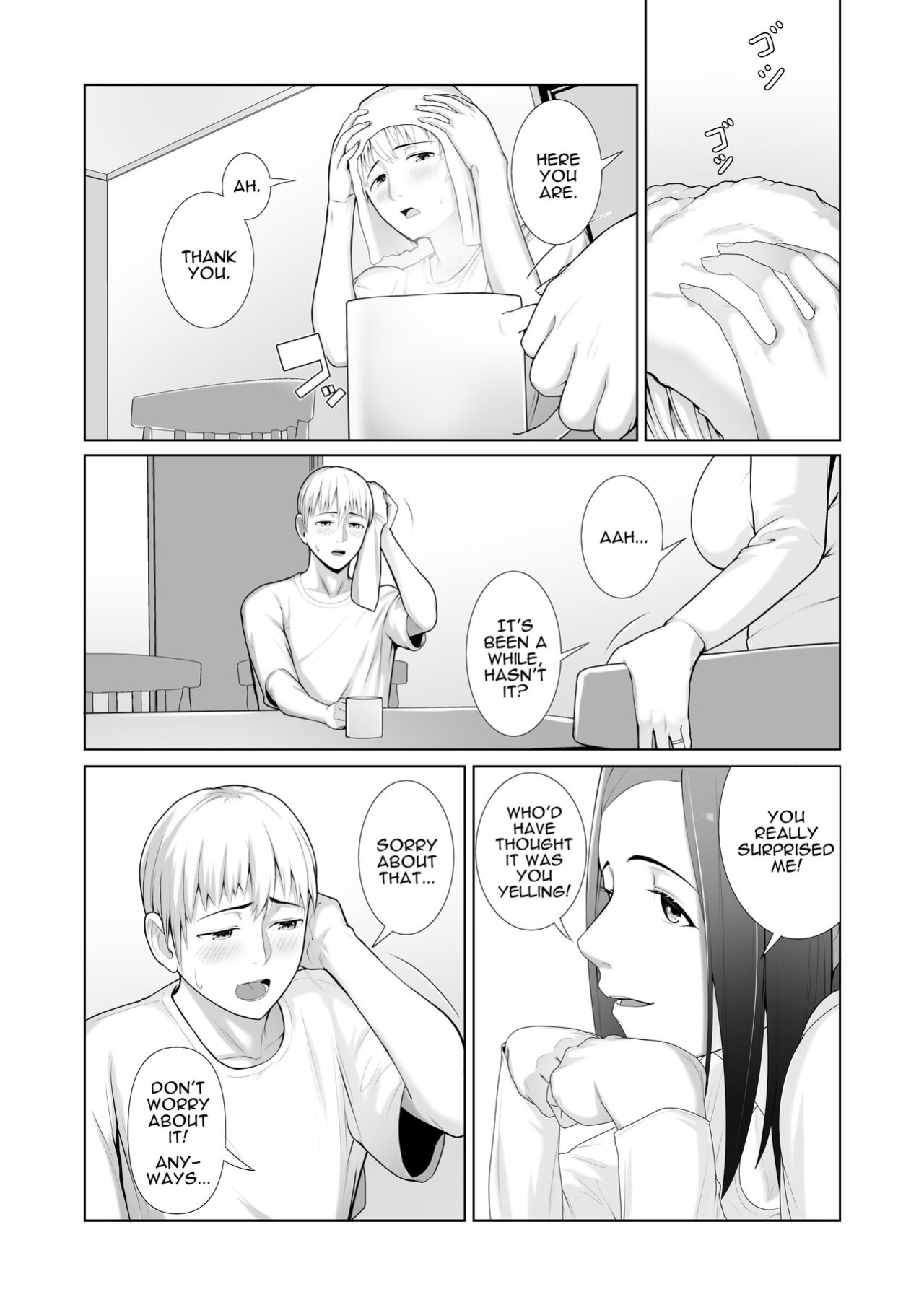 [Kotobuki] Yuujin no Hahaoya ni Fudeoroshi Saremashita | My Friend's Mom Took My Virginity [Darg777 Translations]