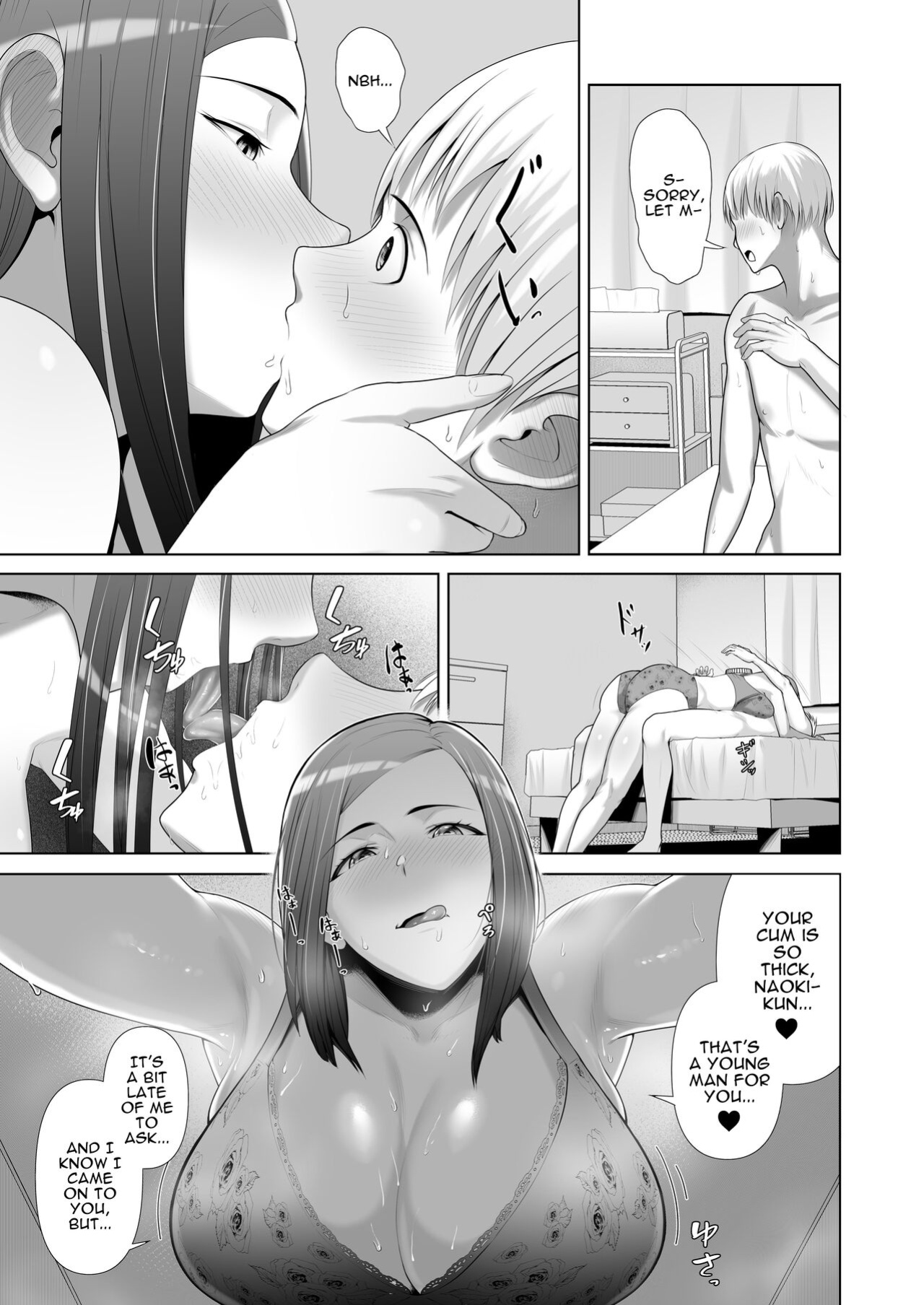 [Kotobuki] Yuujin no Hahaoya ni Fudeoroshi Saremashita | My Friend's Mom Took My Virginity [Darg777 Translations]
