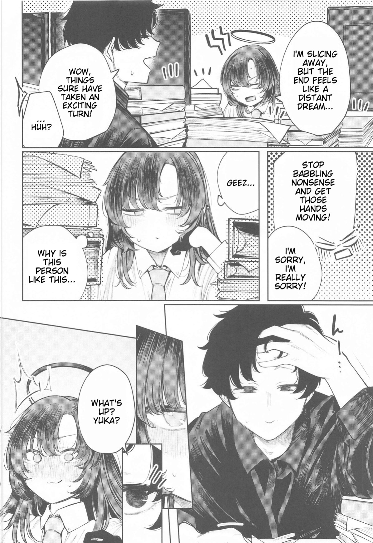(C104) [140km/h (Akagi Asahito)] Sensei wa Kuzu de Aru. (Blue Archive) [English [Toride]