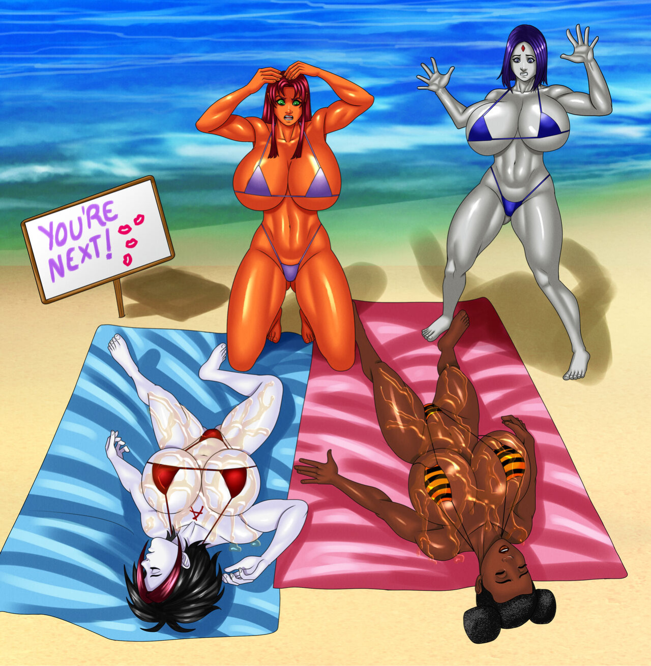 The Titanesses Go Tanning! (CSSP)