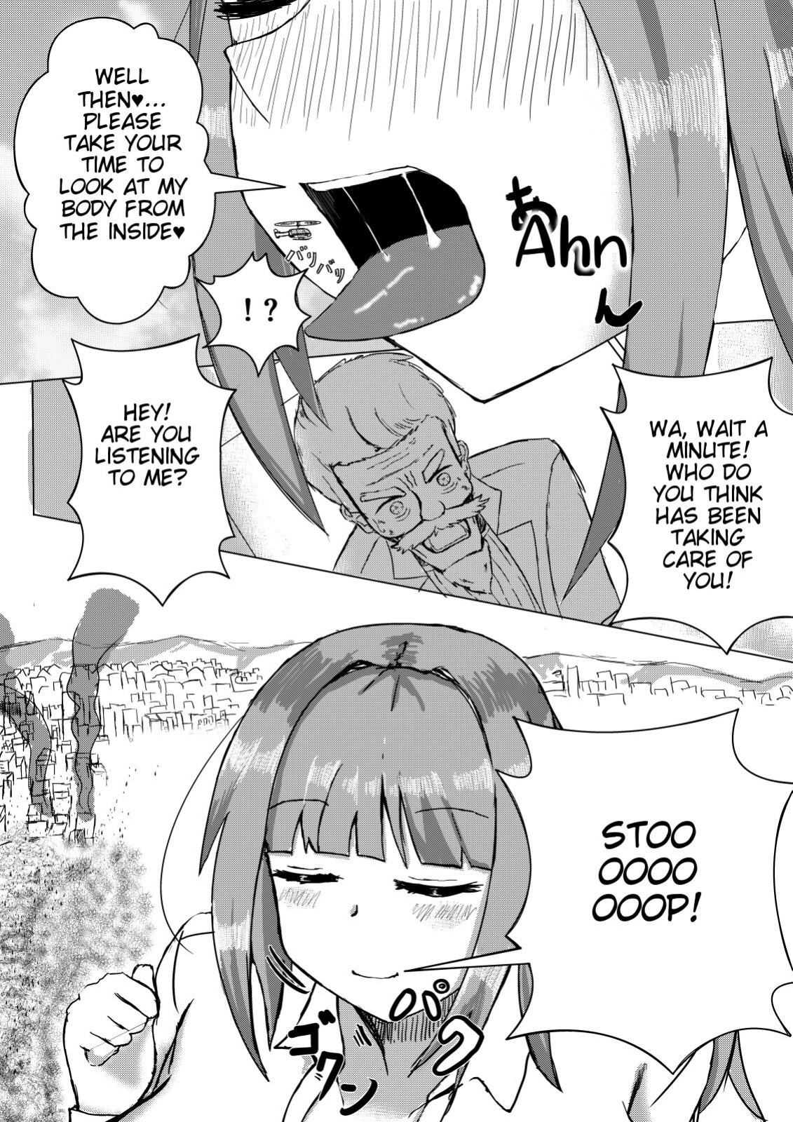 [Potter.L] Hikentai Shoujo to Kaijuu | Test Subject Girl