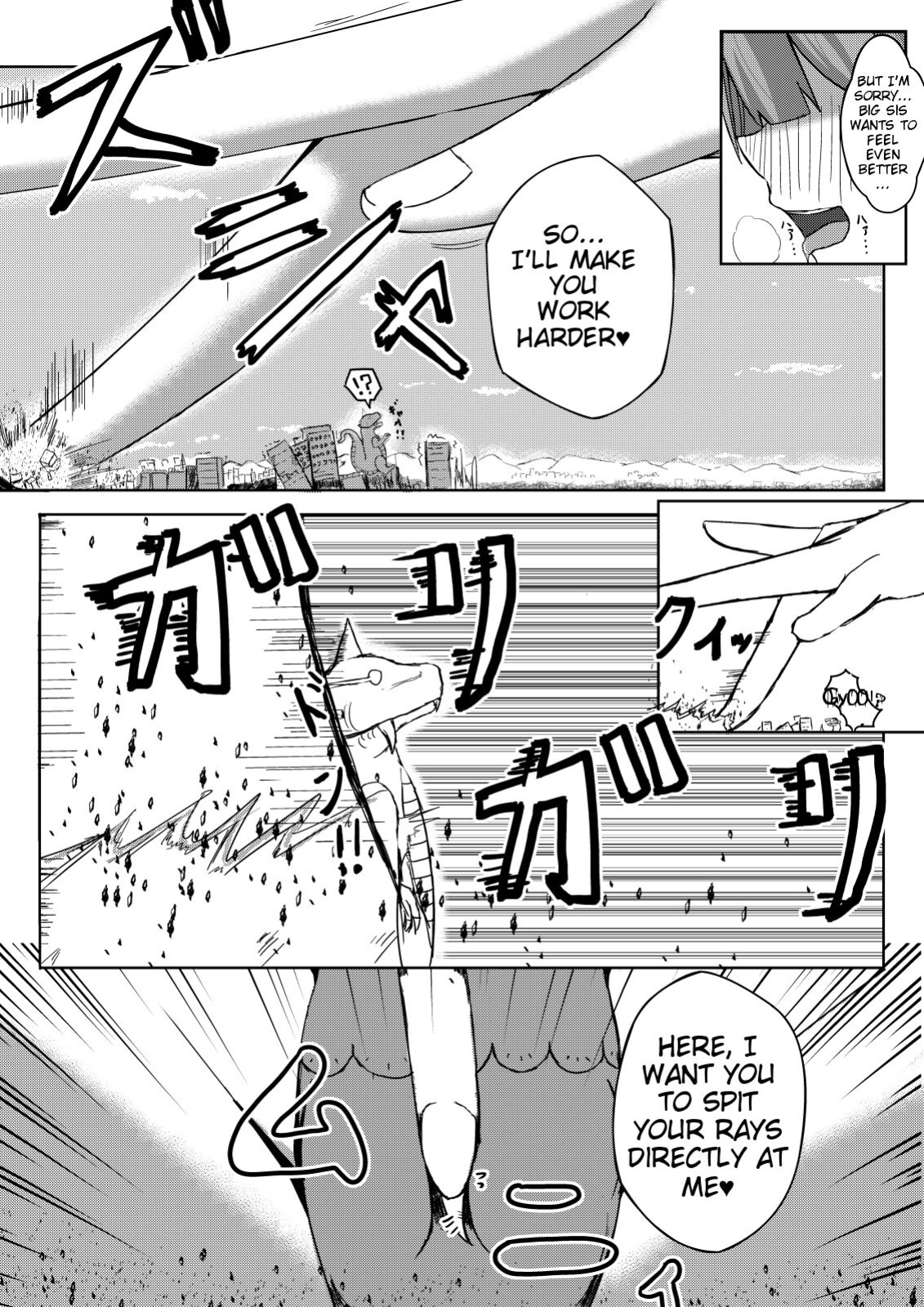 [Potter.L] Hikentai Shoujo to Kaijuu | Test Subject Girl