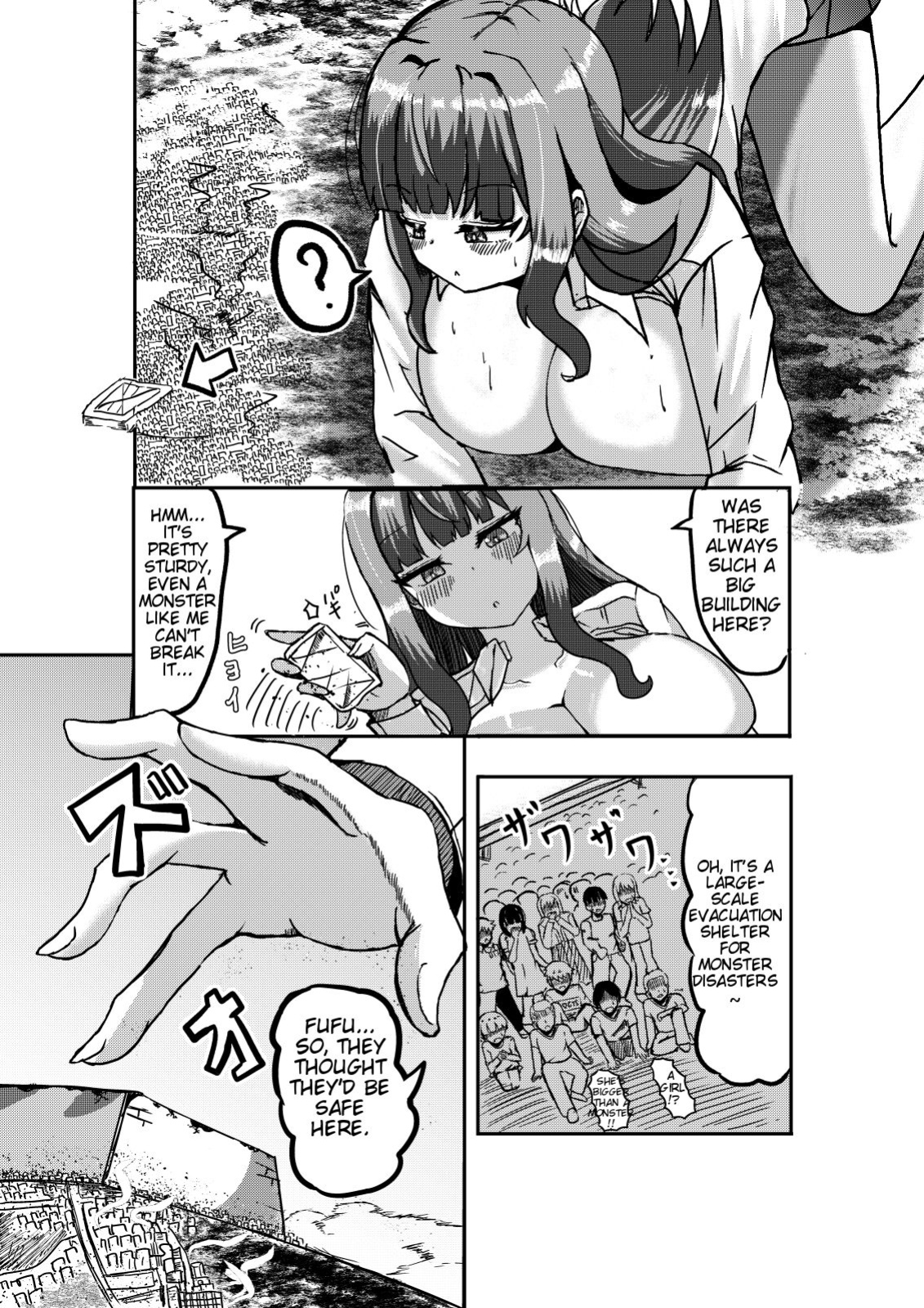[Potter.L] Hikentai Shoujo to Kaijuu | Test Subject Girl