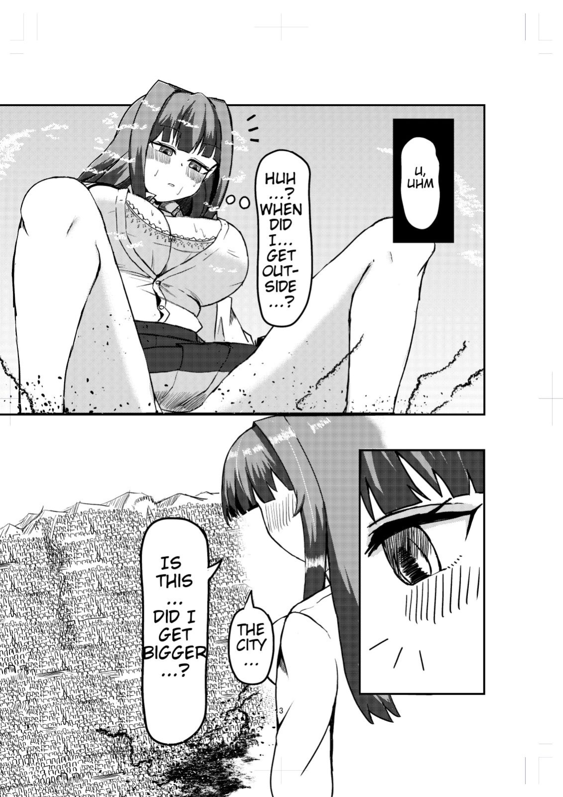 [Potter.L] Hikentai Shoujo to Kaijuu | Test Subject Girl