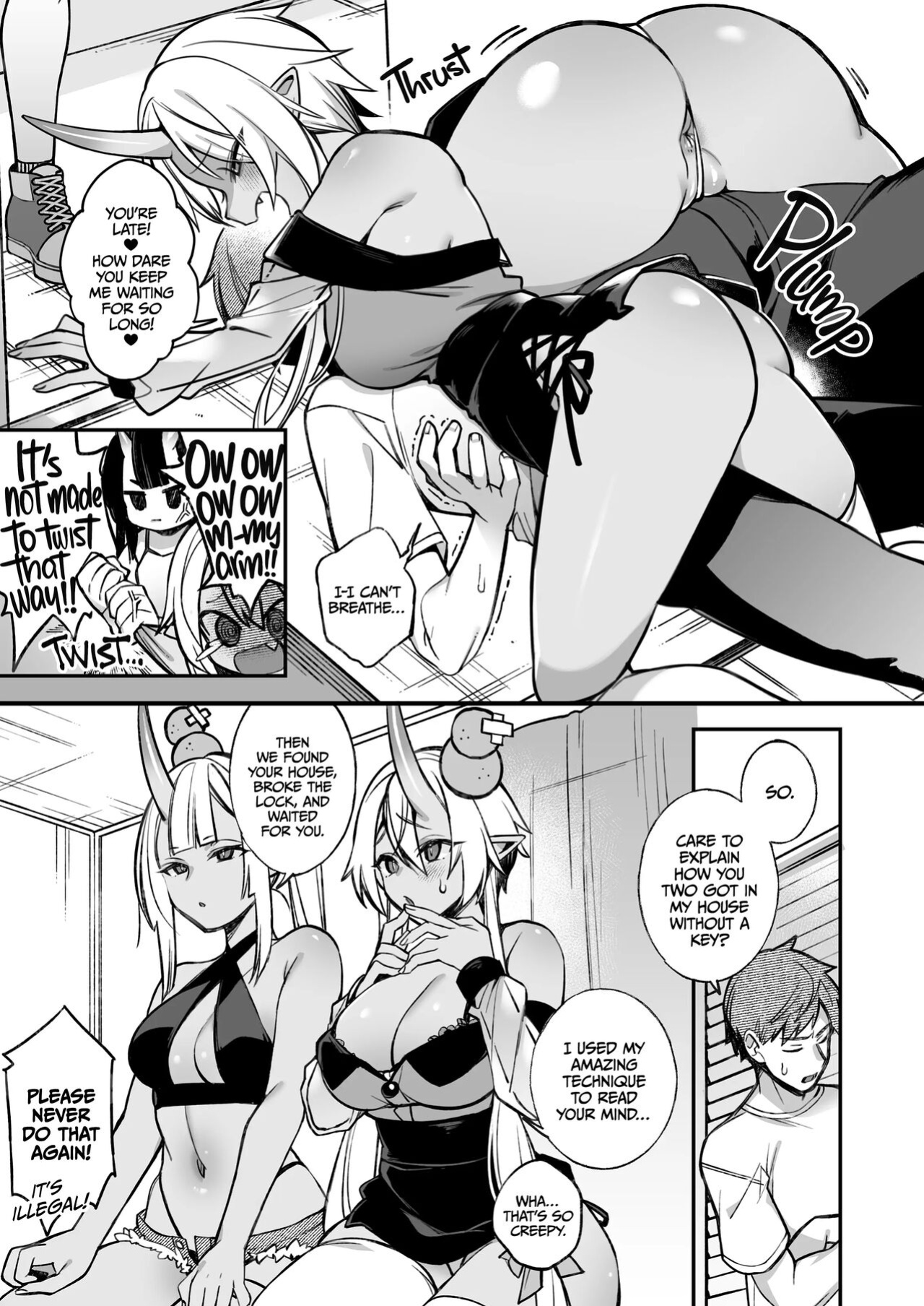 Mating with oni full story