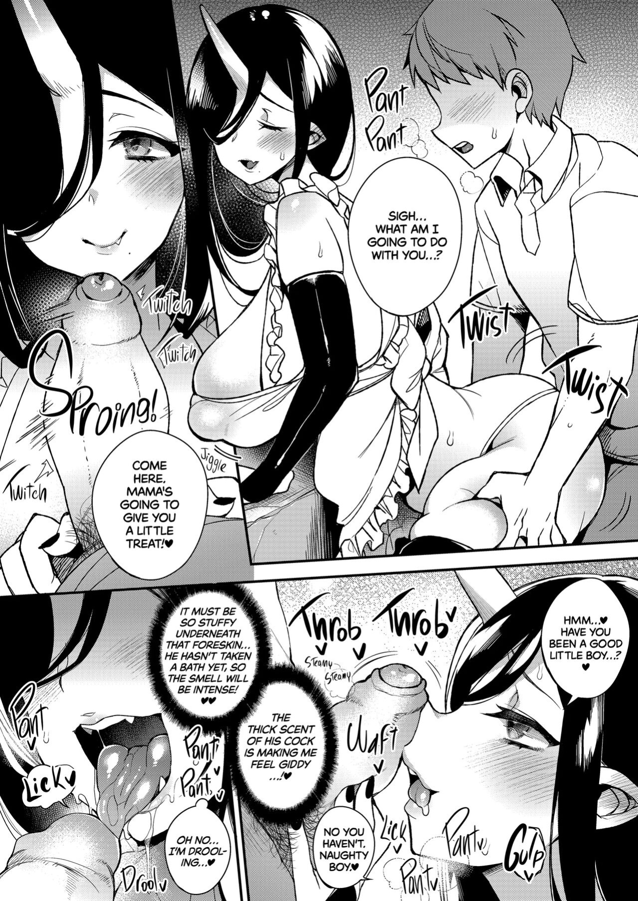 Mating with oni full story