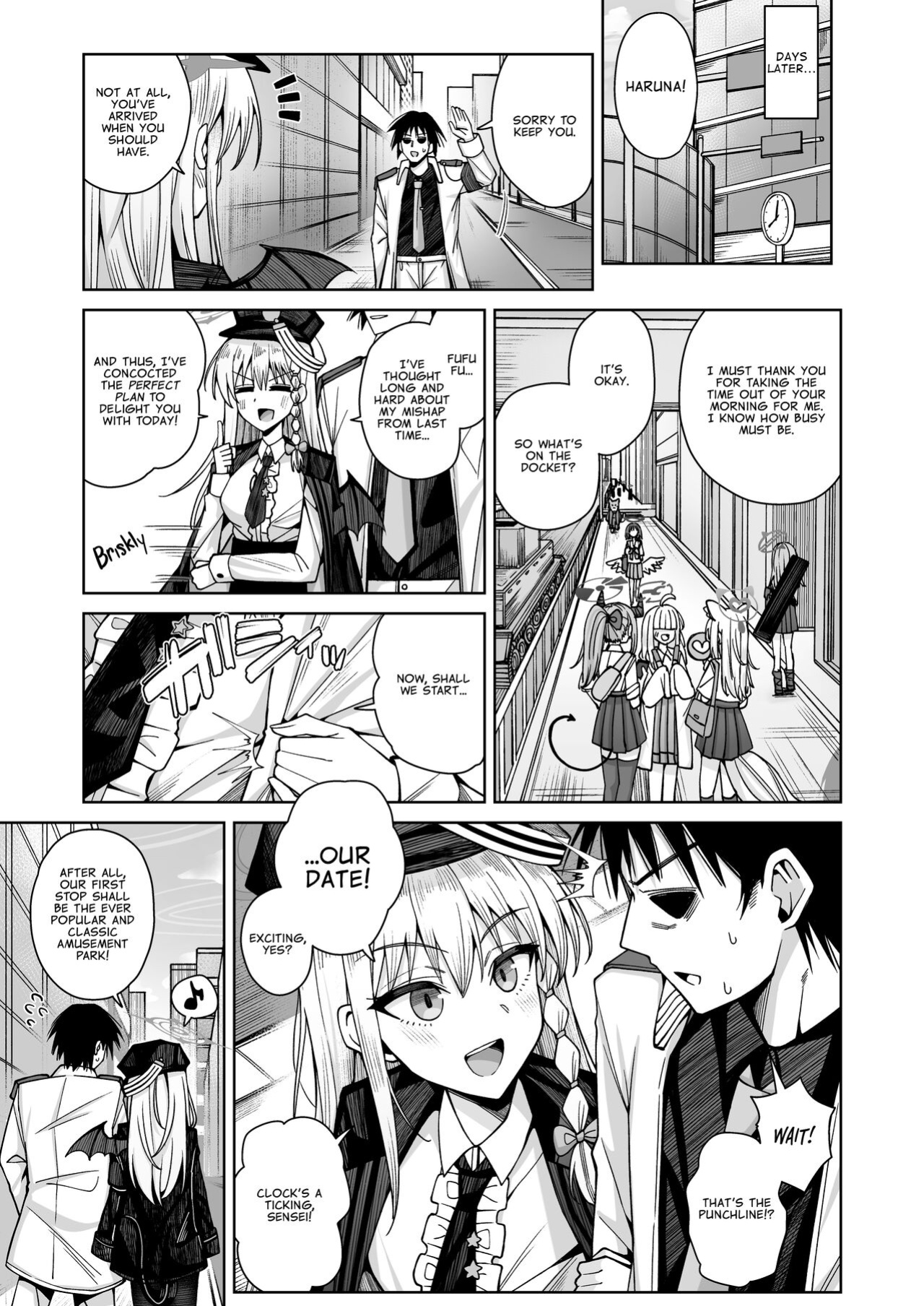 [Gaikotsu no Spare Rib (Kurohagane)] Awaku Koi Nioi, Amaku Ai ni Yoi. | A Waft of Romance, A Draught of Passion. (Blue Archive)