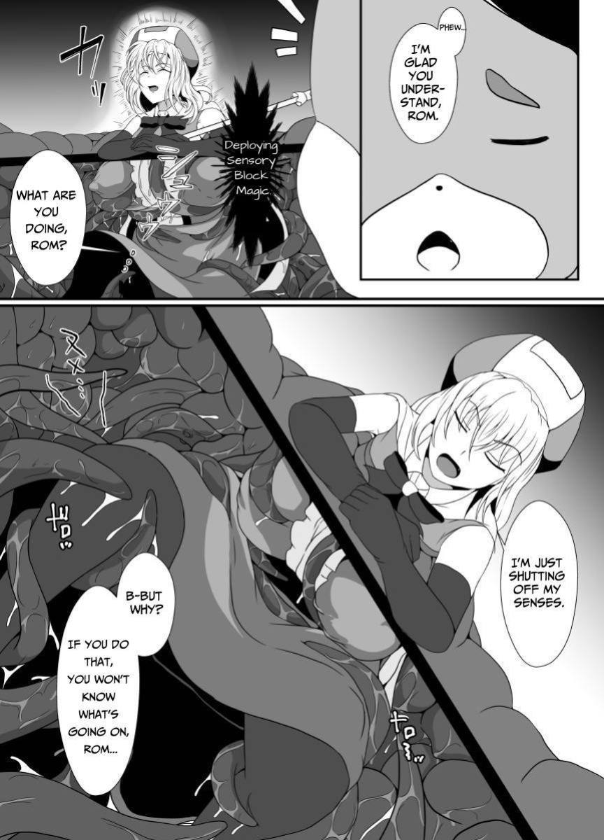 [Hyoui no Jikan (Shimakawa)] Mesugaki Mahou Shoujo wa Daikkirai na Zako Youma ni Karada o Torikomareta node Kankaku Shadan no Mahou o Tsukatte Asa made Taeru | Magical Girl Caught By A Loathsome Monster Uses Sens... [GGY Translations]