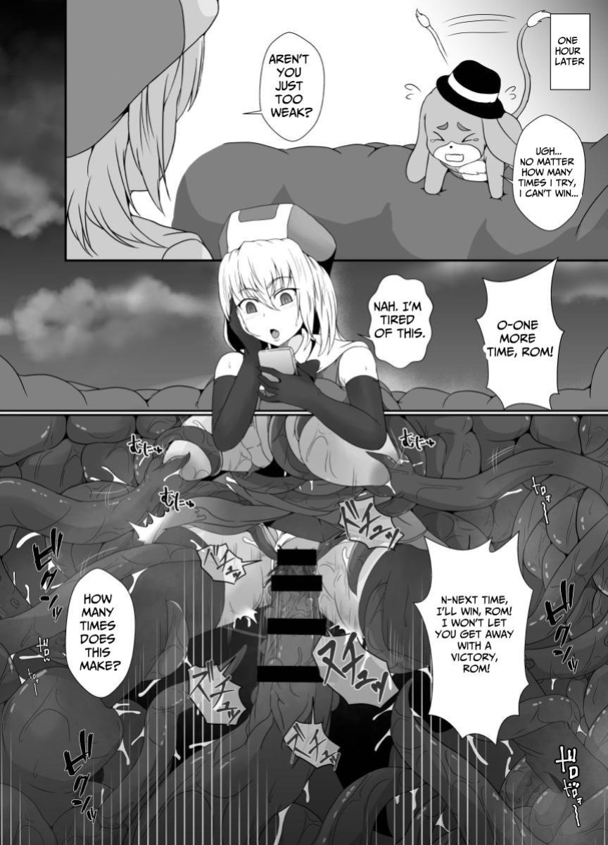 [Hyoui no Jikan (Shimakawa)] Mesugaki Mahou Shoujo wa Daikkirai na Zako Youma ni Karada o Torikomareta node Kankaku Shadan no Mahou o Tsukatte Asa made Taeru | Magical Girl Caught By A Loathsome Monster Uses Sens... [GGY Translations]