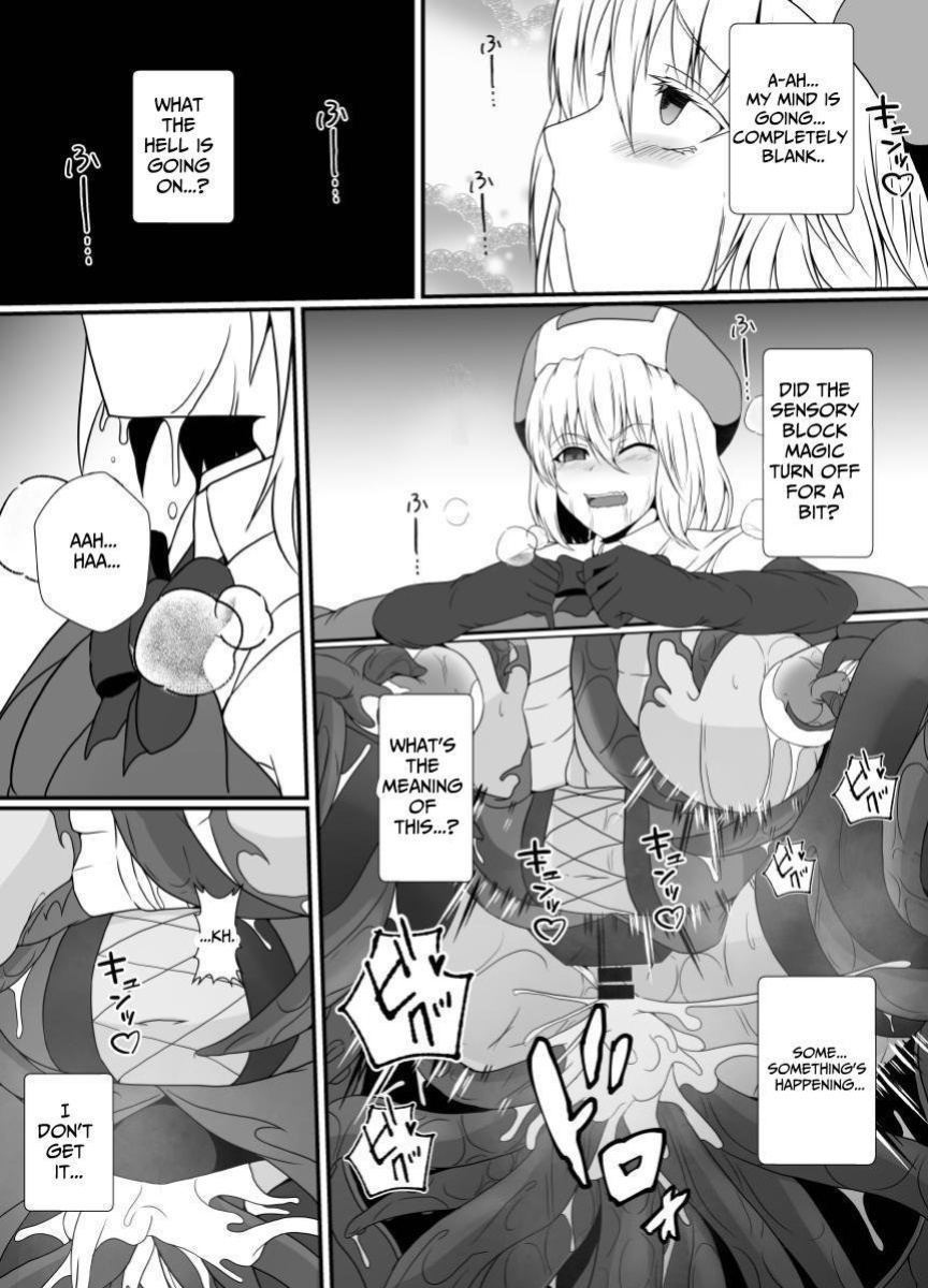 [Hyoui no Jikan (Shimakawa)] Mesugaki Mahou Shoujo wa Daikkirai na Zako Youma ni Karada o Torikomareta node Kankaku Shadan no Mahou o Tsukatte Asa made Taeru | Magical Girl Caught By A Loathsome Monster Uses Sens... [GGY Translations]