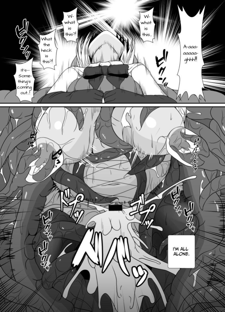 [Hyoui no Jikan (Shimakawa)] Mesugaki Mahou Shoujo wa Daikkirai na Zako Youma ni Karada o Torikomareta node Kankaku Shadan no Mahou o Tsukatte Asa made Taeru | Magical Girl Caught By A Loathsome Monster Uses Sens... [GGY Translations]