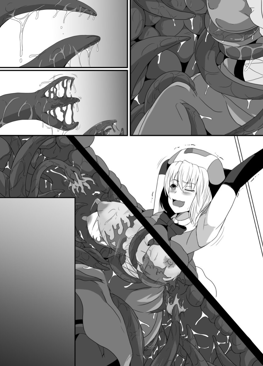 [Hyoui no Jikan (Shimakawa)] Mesugaki Mahou Shoujo wa Daikkirai na Zako Youma ni Karada o Torikomareta node Kankaku Shadan no Mahou o Tsukatte Asa made Taeru | Magical Girl Caught By A Loathsome Monster Uses Sens... [GGY Translations]