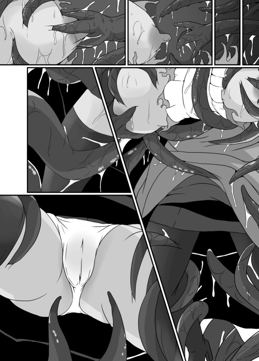 [Hyoui no Jikan (Shimakawa)] Mesugaki Mahou Shoujo wa Daikkirai na Zako Youma ni Karada o Torikomareta node Kankaku Shadan no Mahou o Tsukatte Asa made Taeru | Magical Girl Caught By A Loathsome Monster Uses Sens... [GGY Translations]