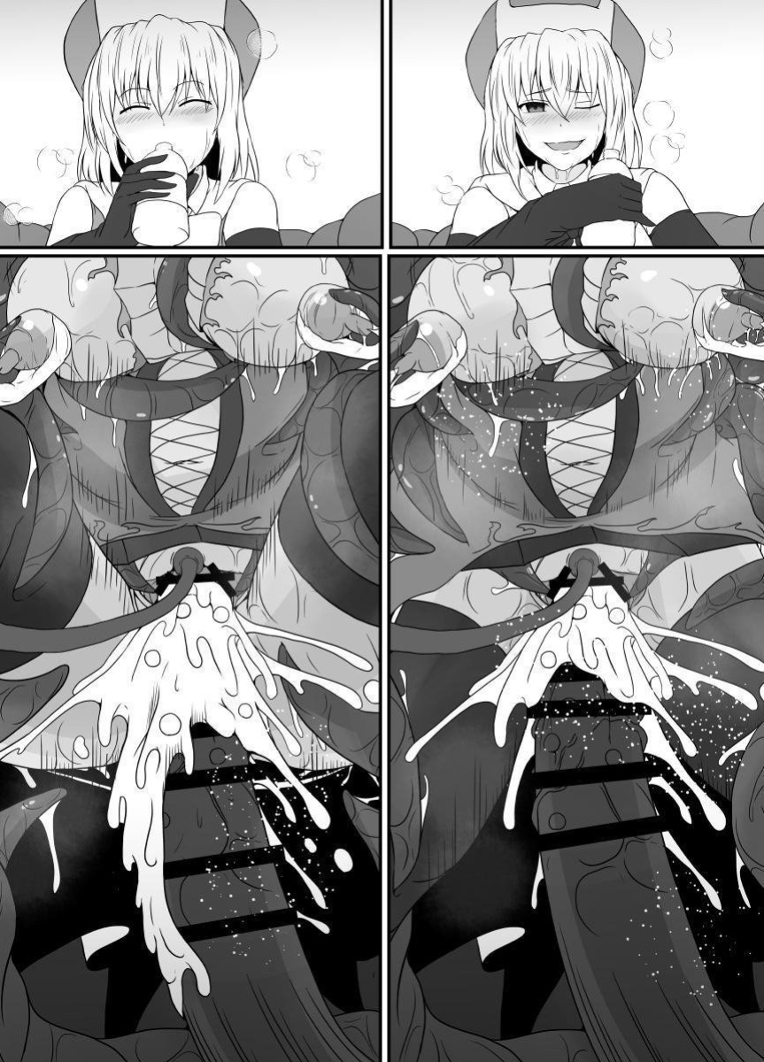 [Hyoui no Jikan (Shimakawa)] Mesugaki Mahou Shoujo wa Daikkirai na Zako Youma ni Karada o Torikomareta node Kankaku Shadan no Mahou o Tsukatte Asa made Taeru | Magical Girl Caught By A Loathsome Monster Uses Sens... [GGY Translations]