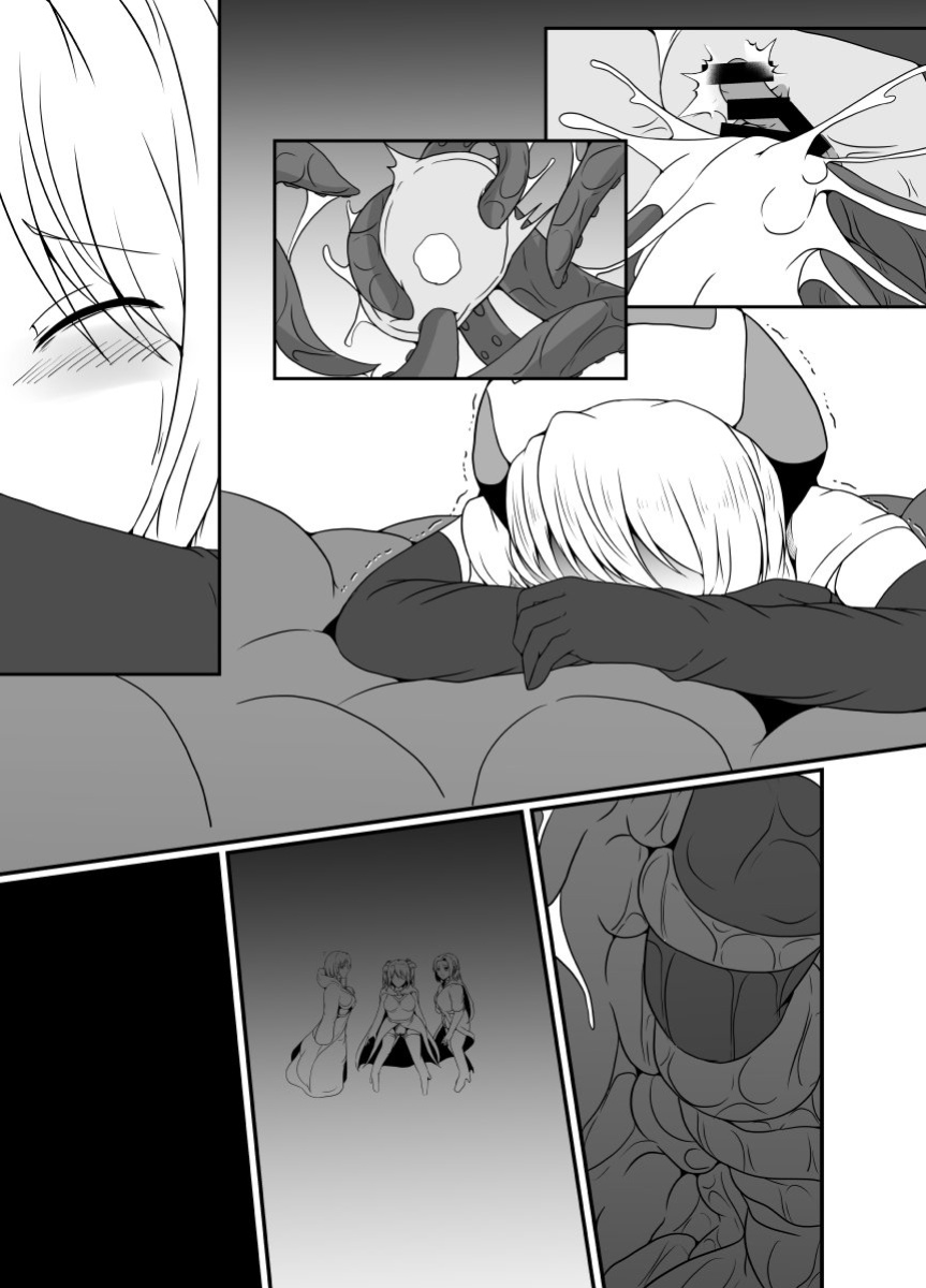 [Hyoui no Jikan (Shimakawa)] Mesugaki Mahou Shoujo wa Daikkirai na Zako Youma ni Karada o Torikomareta node Kankaku Shadan no Mahou o Tsukatte Asa made Taeru | Magical Girl Caught By A Loathsome Monster Uses Sens... [GGY Translations]
