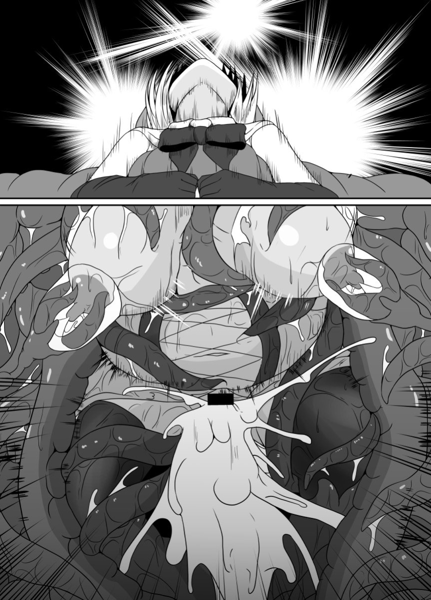 [Hyoui no Jikan (Shimakawa)] Mesugaki Mahou Shoujo wa Daikkirai na Zako Youma ni Karada o Torikomareta node Kankaku Shadan no Mahou o Tsukatte Asa made Taeru | Magical Girl Caught By A Loathsome Monster Uses Sens... [GGY Translations]