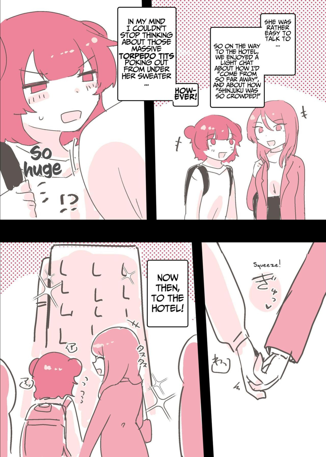 [Amai Shoujo Koubou (Amai Meiden)] Psycho Les Senpai ga 1000-bon Ureta Kinen ni Les Fuuzoku ni Itte Kimashita Repo | Psycho Lesbian Senpai Sold 1000 Copies Memorial Lesbian Brothel Experience Report [Kusanuu]
