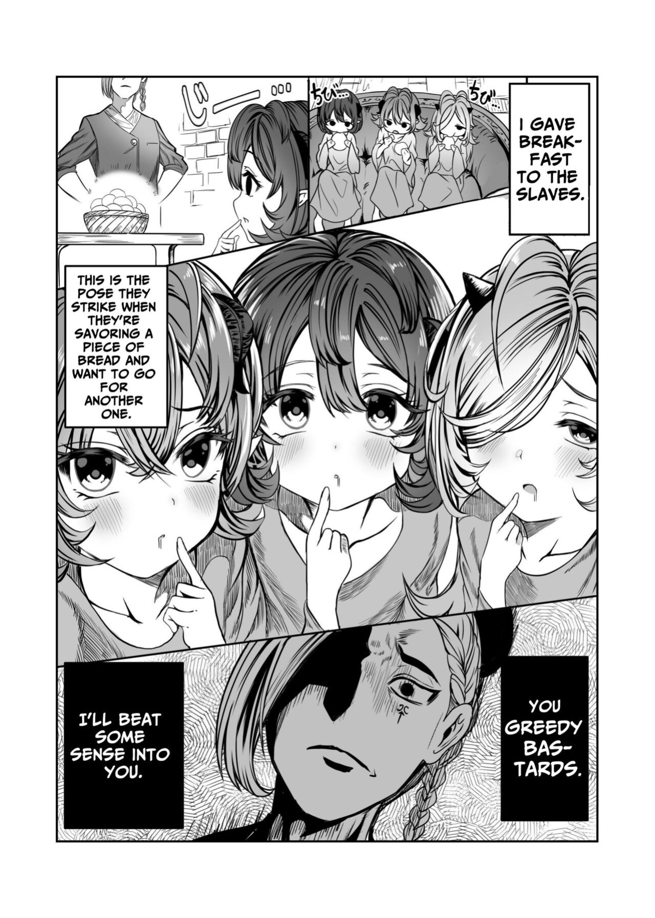 [Nokishita no Nekoya (Alde Hyde)] Dorei o Choukyou shite Harem Tsukuru ~Sodateta Dorei-tachi to Junai Harem H suru made no Hanashi~ "Manga Ban" | Training My Servants To Create A Harem [GGY Translations]