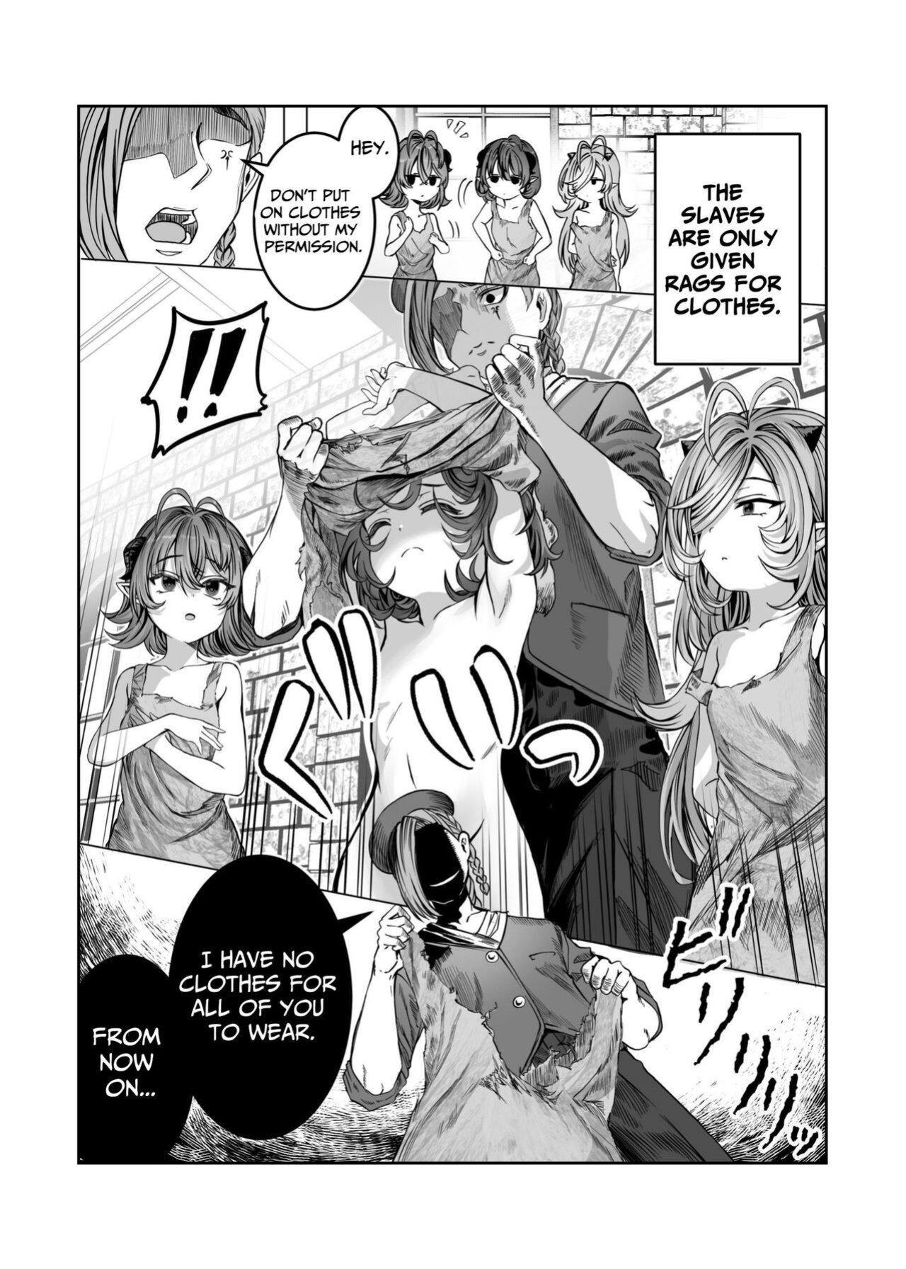 [Nokishita no Nekoya (Alde Hyde)] Dorei o Choukyou shite Harem Tsukuru ~Sodateta Dorei-tachi to Junai Harem H suru made no Hanashi~ "Manga Ban" | Training My Servants To Create A Harem [GGY Translations]