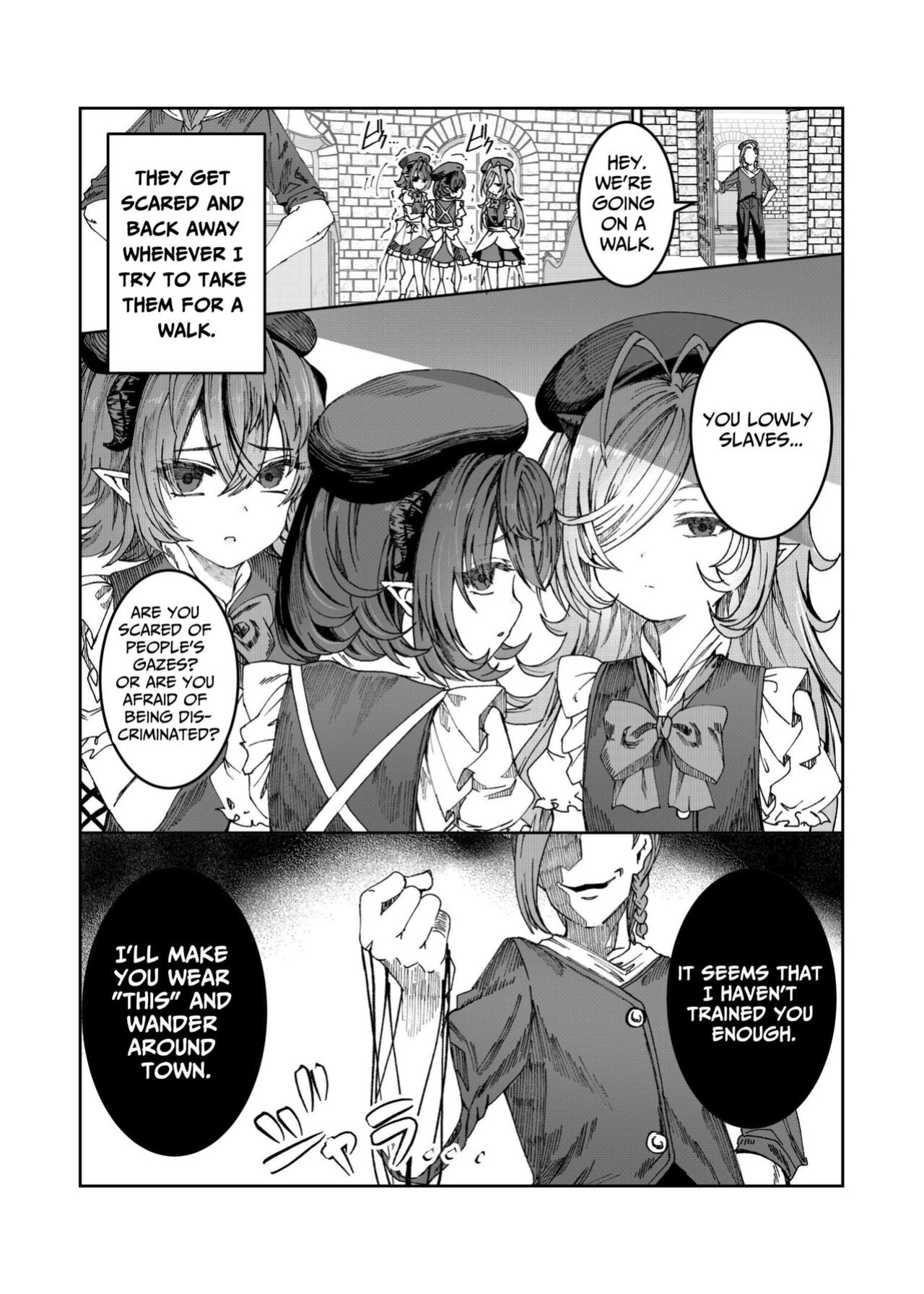 [Nokishita no Nekoya (Alde Hyde)] Dorei o Choukyou shite Harem Tsukuru ~Sodateta Dorei-tachi to Junai Harem H suru made no Hanashi~ "Manga Ban" | Training My Servants To Create A Harem [GGY Translations]