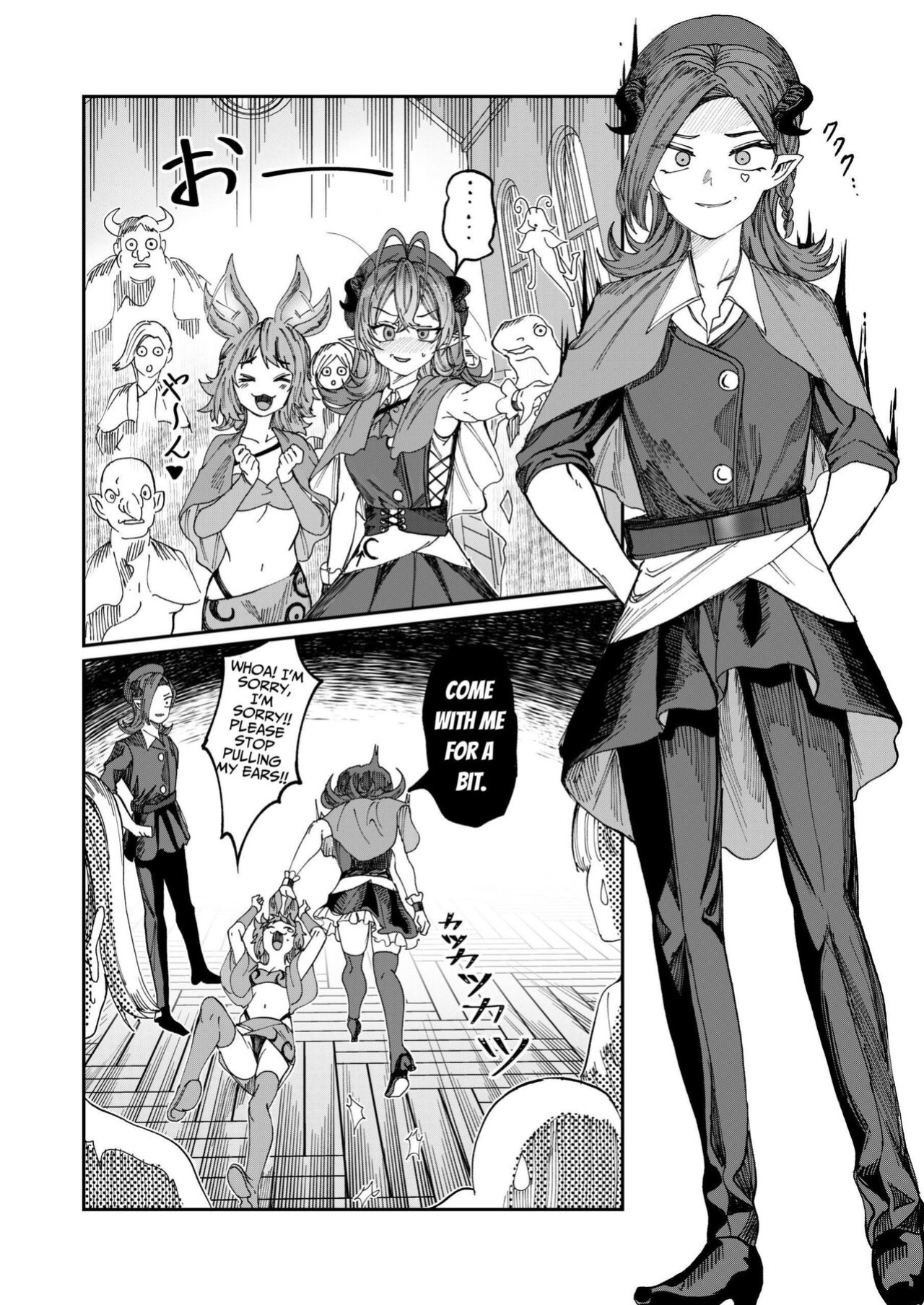 [Nokishita no Nekoya (Alde Hyde)] Dorei o Choukyou shite Harem Tsukuru ~Sodateta Dorei-tachi to Junai Harem H suru made no Hanashi~ "Manga Ban" | Training My Servants To Create A Harem [GGY Translations]
