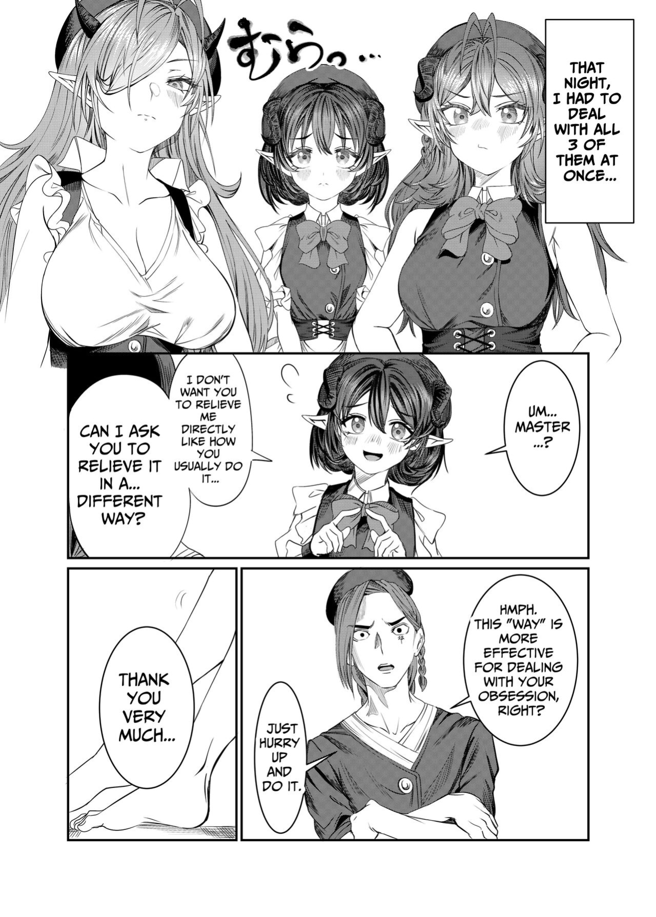 [Nokishita no Nekoya (Alde Hyde)] Dorei o Choukyou shite Harem Tsukuru ~Sodateta Dorei-tachi to Junai Harem H suru made no Hanashi~ "Manga Ban" | Training My Servants To Create A Harem [GGY Translations]