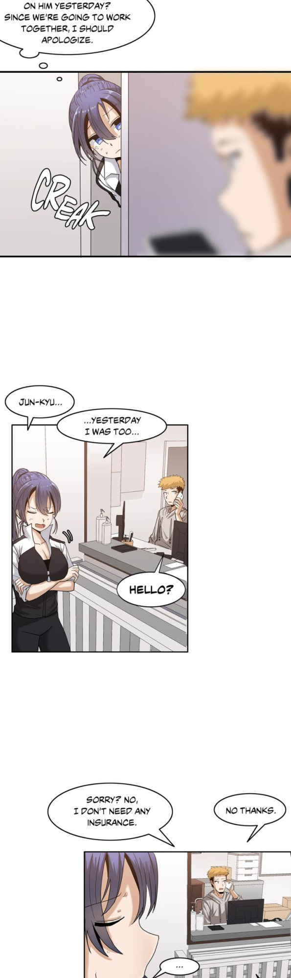 The Girl That Wet the Wall Ch. 0-8