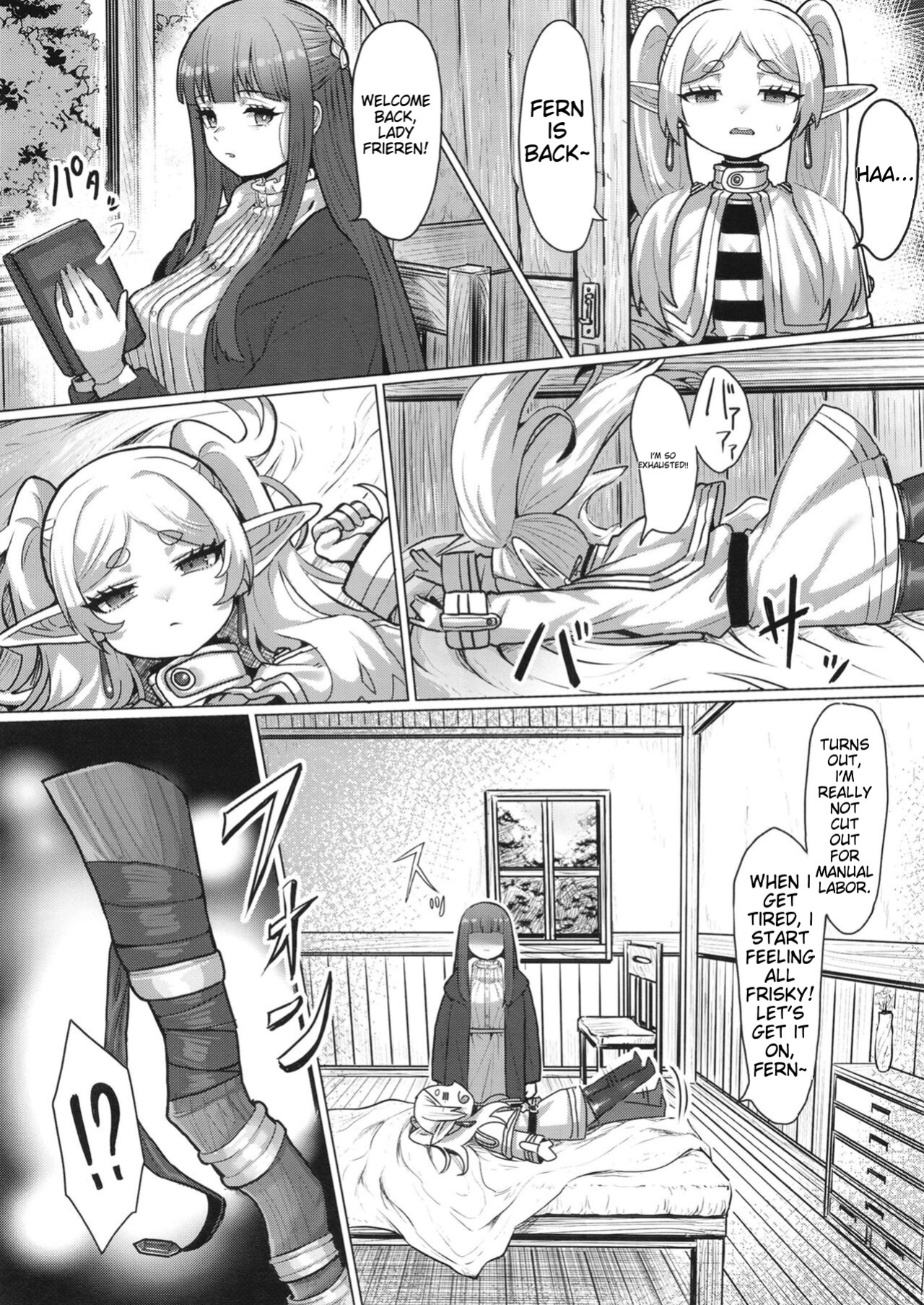 [Sei no mamono (Sema, Shunmaku)] Frieren to Chinchin no Haeru Mahou (Sousou no Frieren)