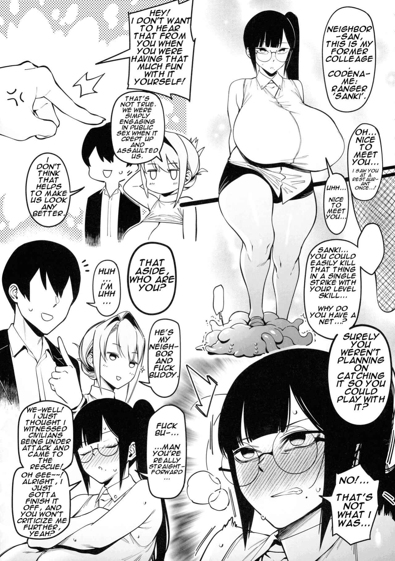 (C103) [F.W.ZHolic (FAN)] Otonari-san wa Yami Soshiki ni Nikutai Kaizou sareta Moto Seigi Sentai Member deshita 3 | My Neighbor is a Former Super Sentai Member Whose Body Was Modified by an Evil Organization. 3