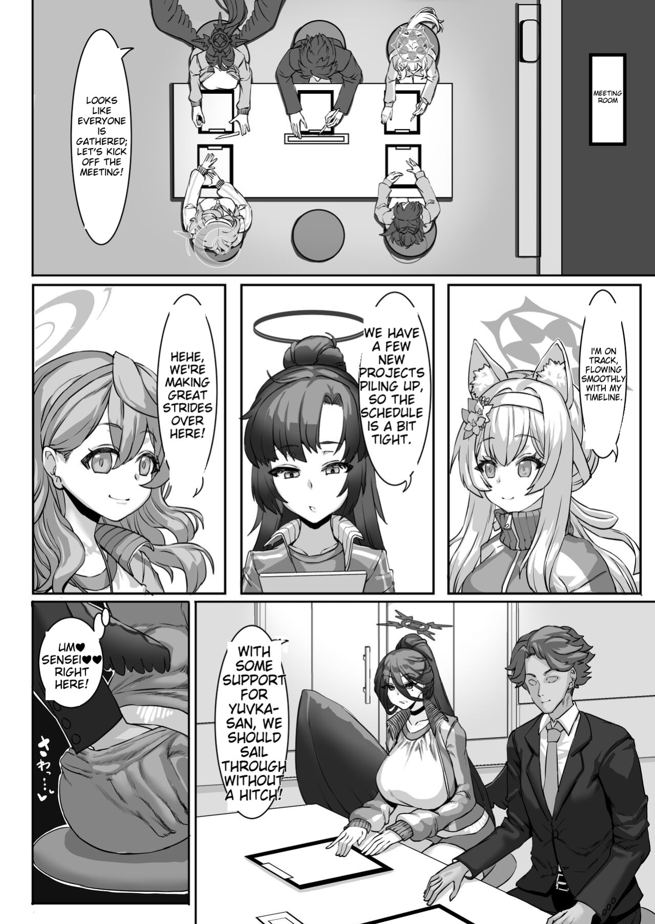 [Kekecharcoal BOX (Kekecharcoal)] Sensei⁉ Sonna kankei aridesuka⁉ 2 + Omake (Blue Archive)