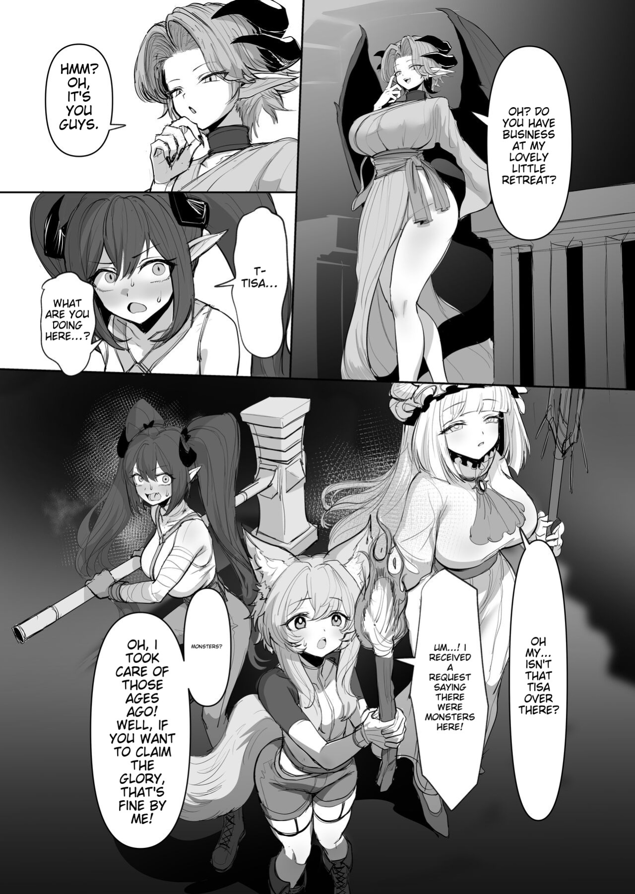 [Palace Village Ke (Various)] Osoware! Dekachichi Boyish Ryuumusume!!