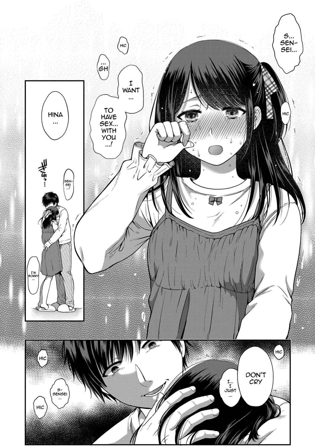[Harusawa] Nisemono Kazoku - Gifu ni Ochite Iku Musume | Daughter Falling Into Stepfather Ch.1-4