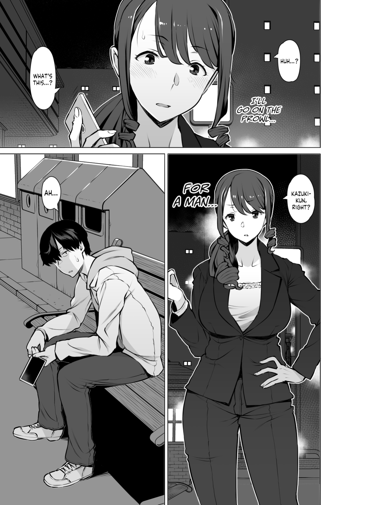 [Oojinushi (Ryuuta)] Yamazaki Makie (3●-sai), Musume no Kareshi to SeFri ni Naru | Yamazaki Makie (3X Years Old), Becoming Fuck Buddies with her Daughter's Boyfriend [Cuddlebuns]