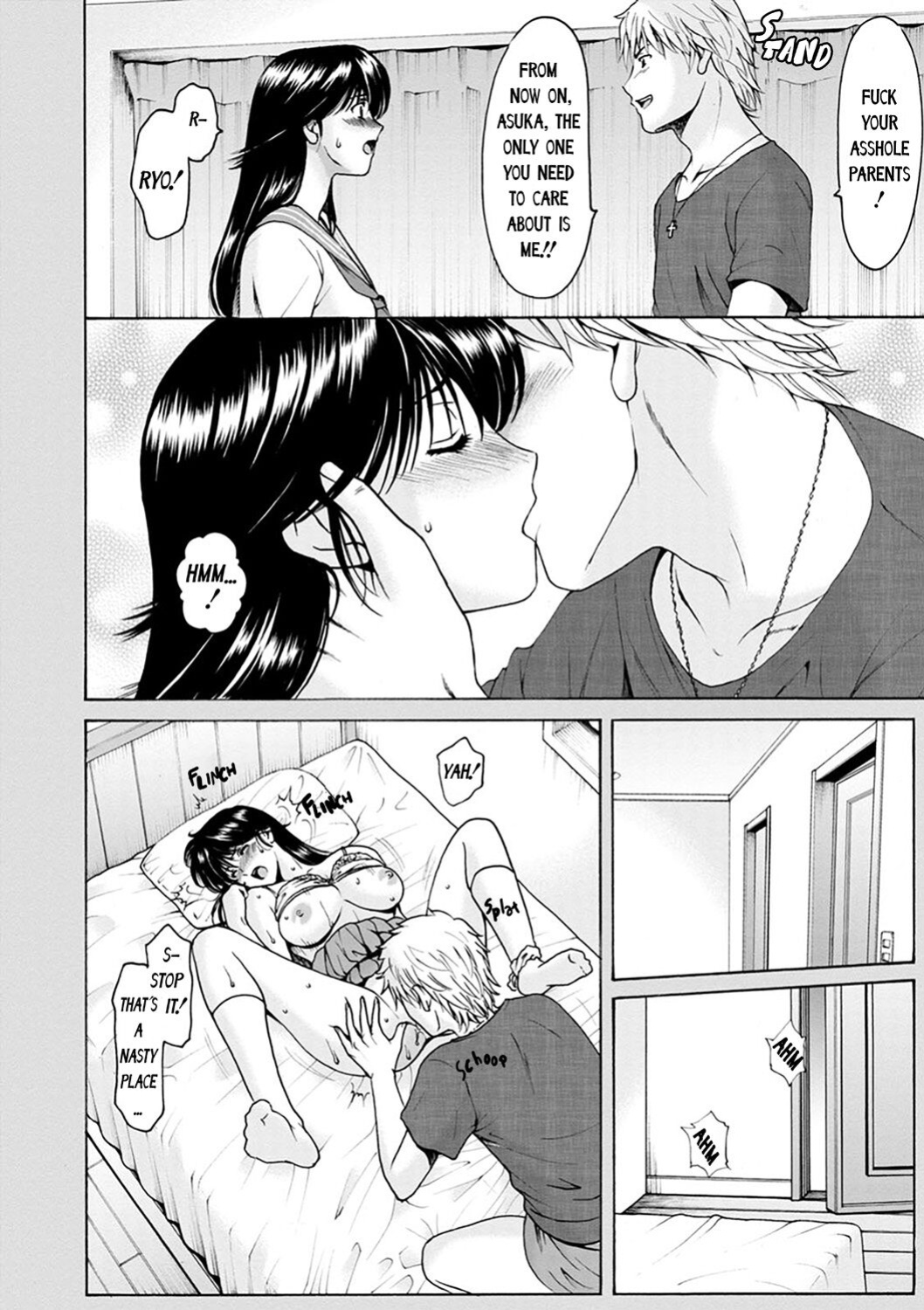 [Hoshino Ryuichi] Hitozuma no Kao ~Anal o Karareta Onna-tachi~ | The Secret Face of a Married Lady - Women Hunted for Their Asses