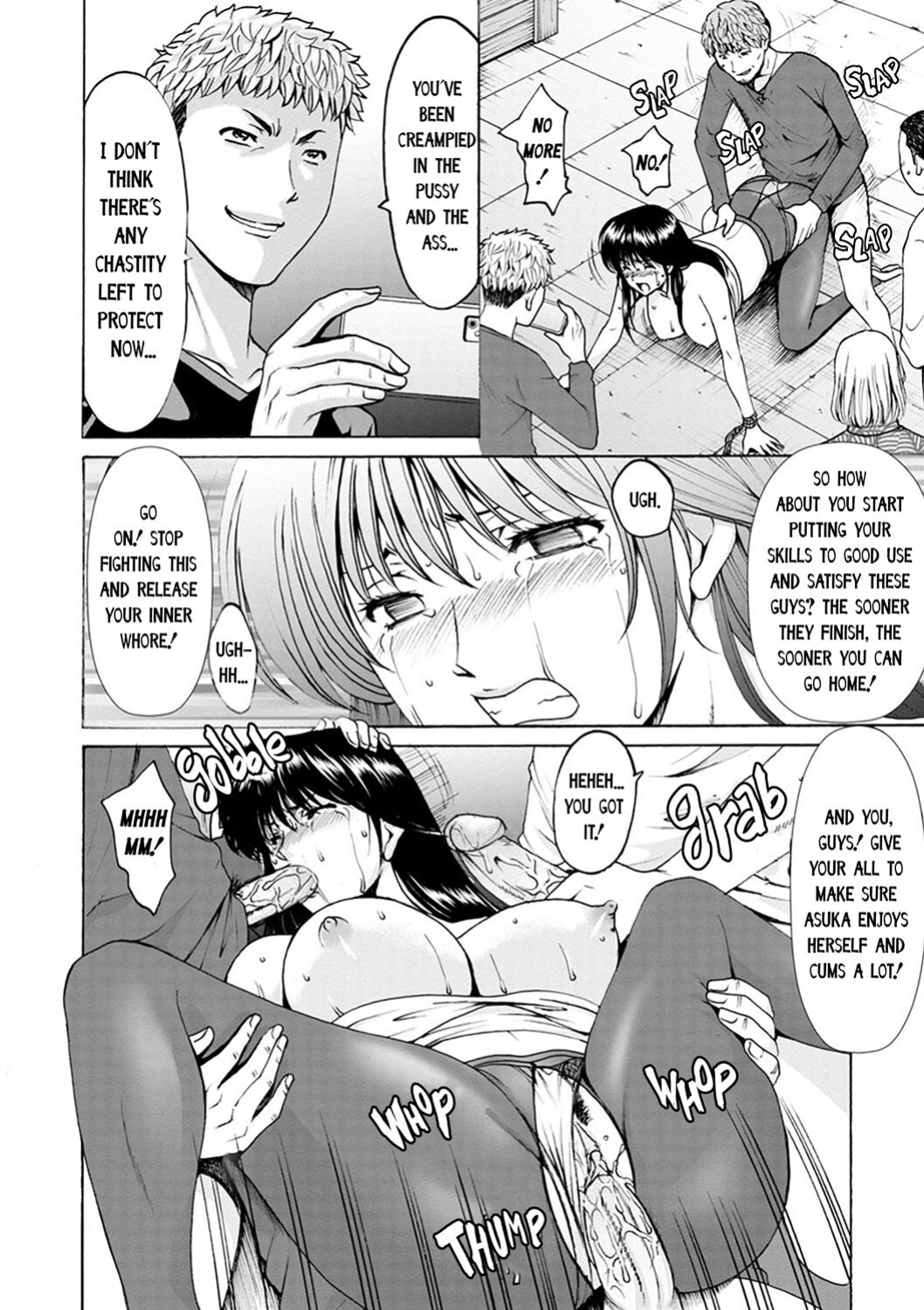[Hoshino Ryuichi] Hitozuma no Kao ~Anal o Karareta Onna-tachi~ | The Secret Face of a Married Lady - Women Hunted for Their Asses