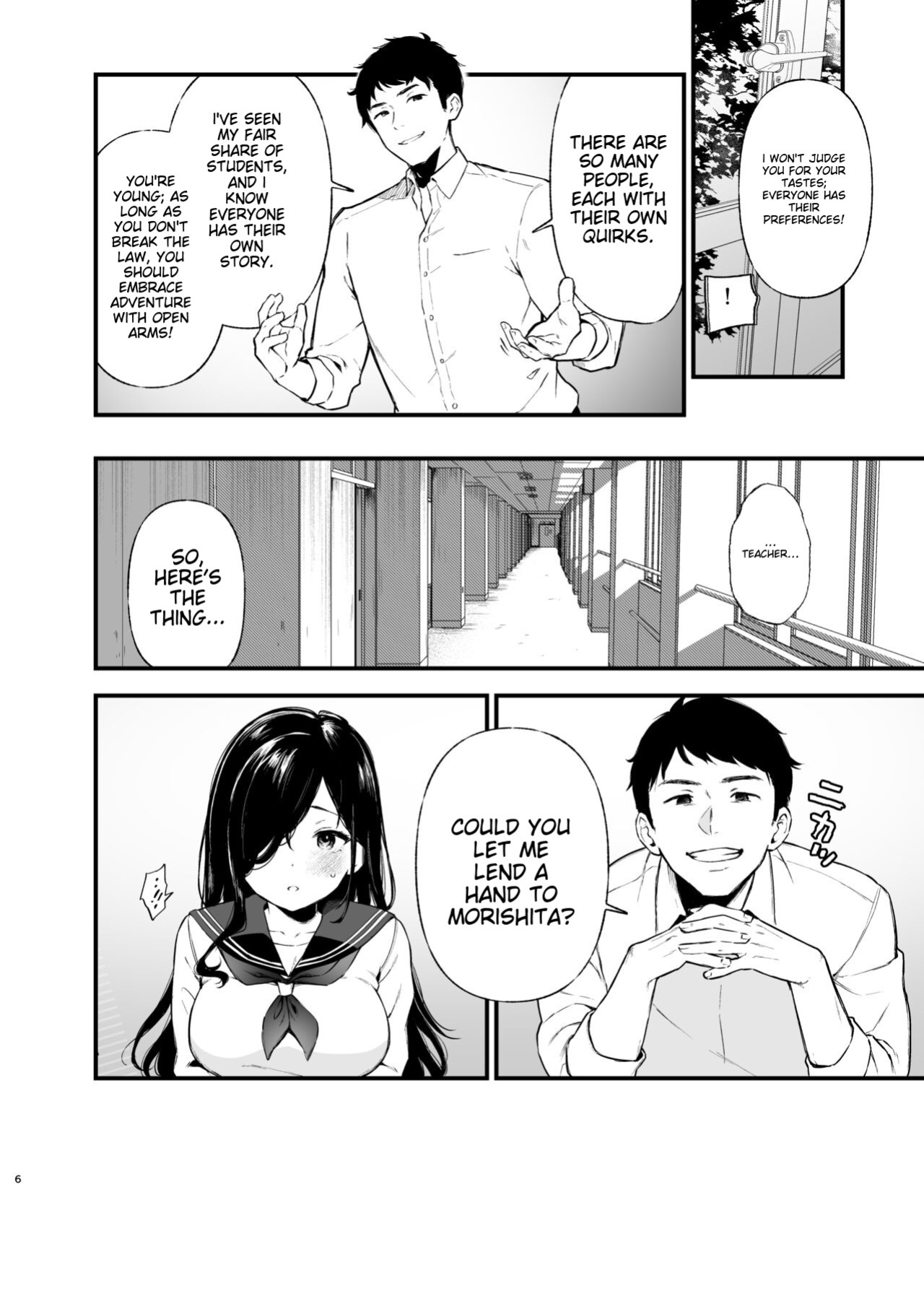 [Nanameno (Osomatsu)] Morishita Shirabe wa Miraretai!