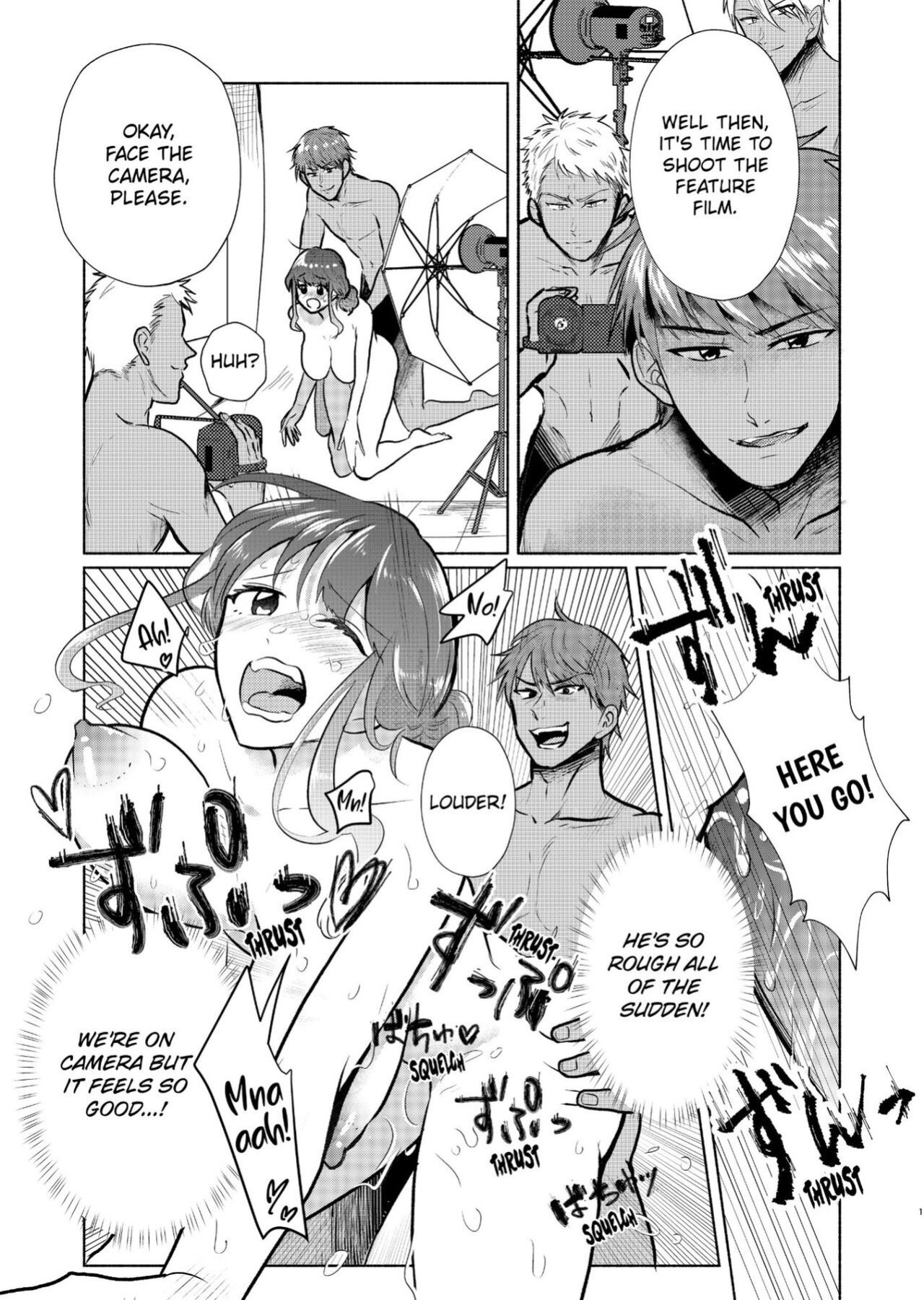 [Ika Hotaru] Sexless no Hitozuma ga YariCir Danshi-tachi ni Damasarete... Taninbou de Gachi Iki Satsueikai 1-2 | My Sexless Wife Gets Tricked by College Boys… Cum Filming Session Featuring Stranger's Dick Ensues! 1-2