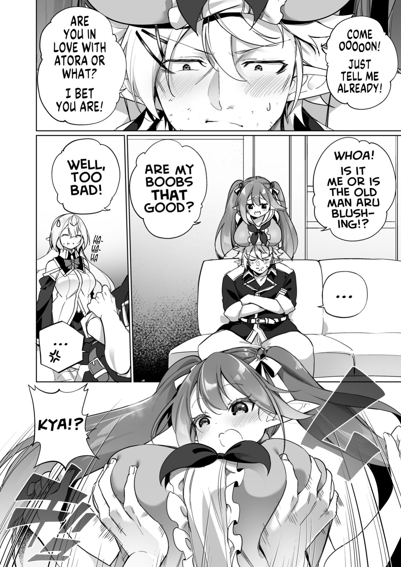 [Slime no Kanmuri (Kanmuri)] Mesugaki Elf ni Natta Don 2 Elf-ka no Kusuri part 3 | A Bandit Chief Who Turned Into a Bratty Elf Girl 2 Elvification Drug part 3 [GTF]