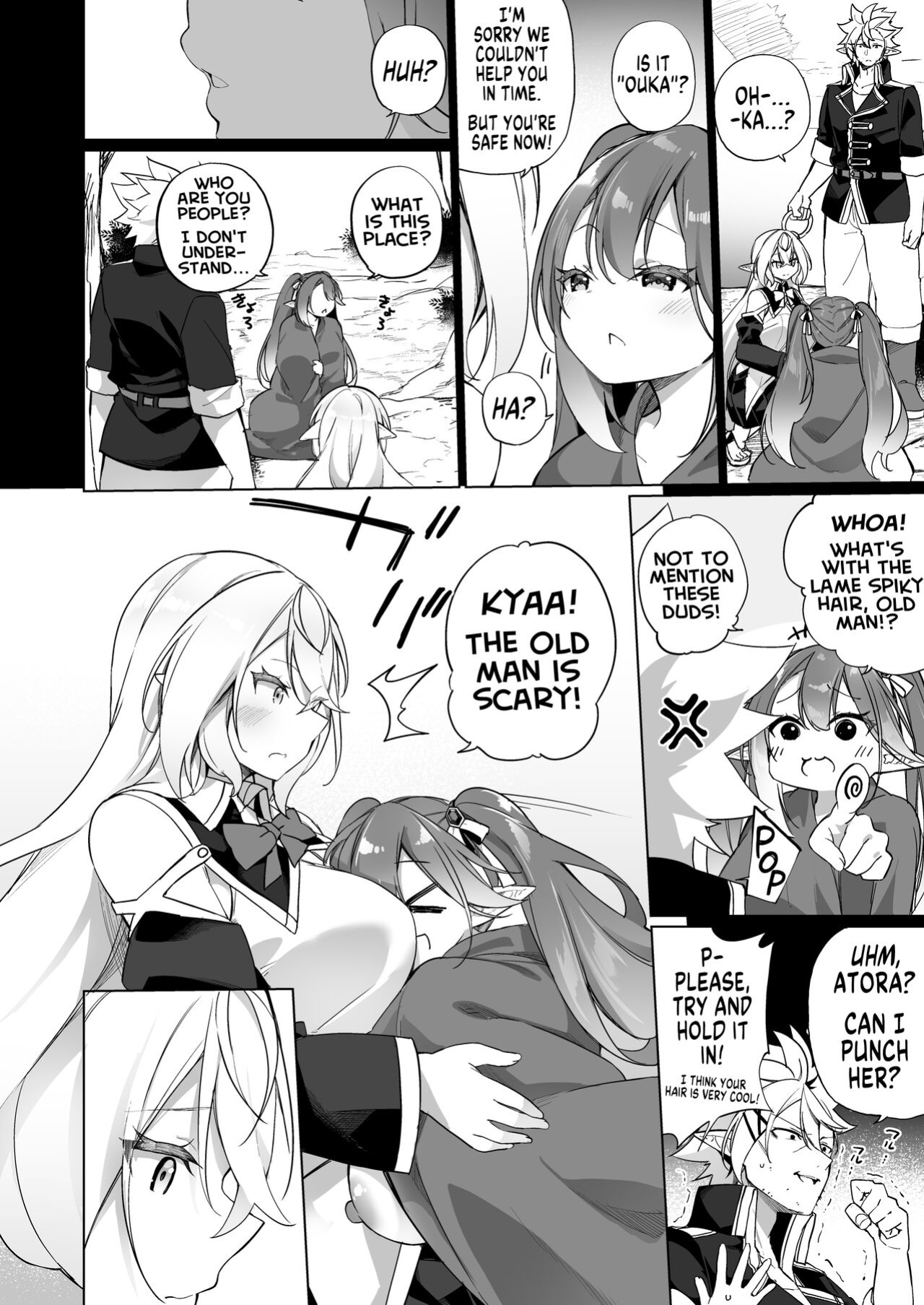 [Slime no Kanmuri (Kanmuri)] Mesugaki Elf ni Natta Don 2 Elf-ka no Kusuri part 3 | A Bandit Chief Who Turned Into a Bratty Elf Girl 2 Elvification Drug part 3 [GTF]