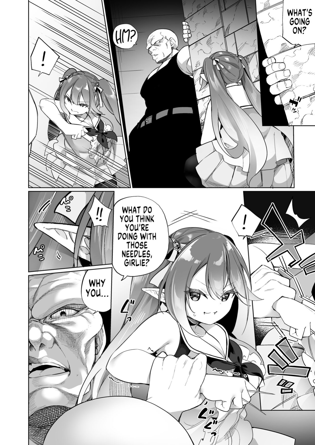 [Slime no Kanmuri (Kanmuri)] Mesugaki Elf ni Natta Don 2 Elf-ka no Kusuri part 3 | A Bandit Chief Who Turned Into a Bratty Elf Girl 2 Elvification Drug part 3 [GTF]