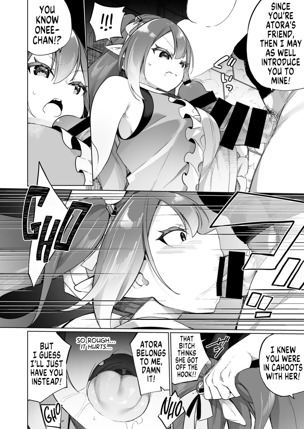 [Slime no Kanmuri (Kanmuri)] Mesugaki Elf ni Natta Don 2 Elf-ka no Kusuri part 3 | A Bandit Chief Who Turned Into a Bratty Elf Girl 2 Elvification Drug part 3 [GTF]