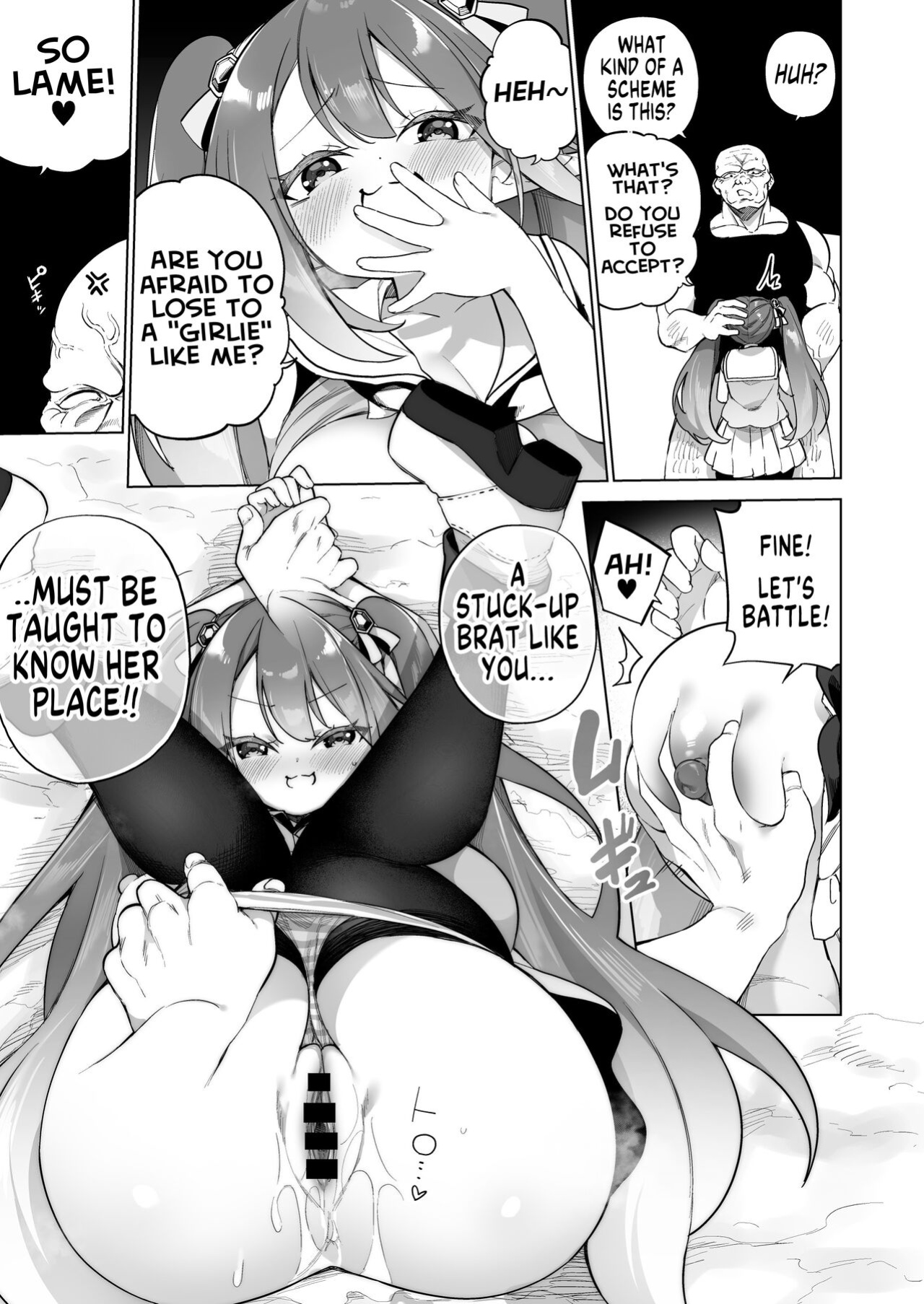 [Slime no Kanmuri (Kanmuri)] Mesugaki Elf ni Natta Don 2 Elf-ka no Kusuri part 3 | A Bandit Chief Who Turned Into a Bratty Elf Girl 2 Elvification Drug part 3 [GTF]