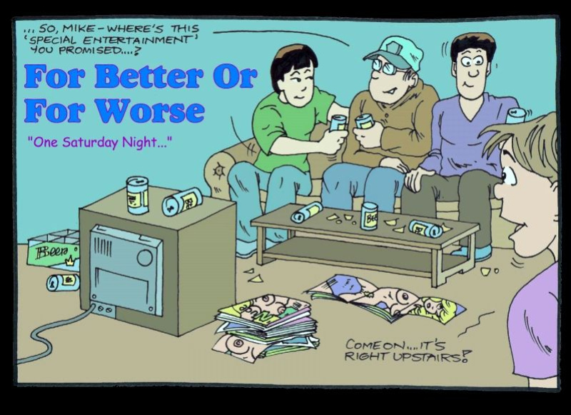 For Better or Worse Parodies by Karstens and others