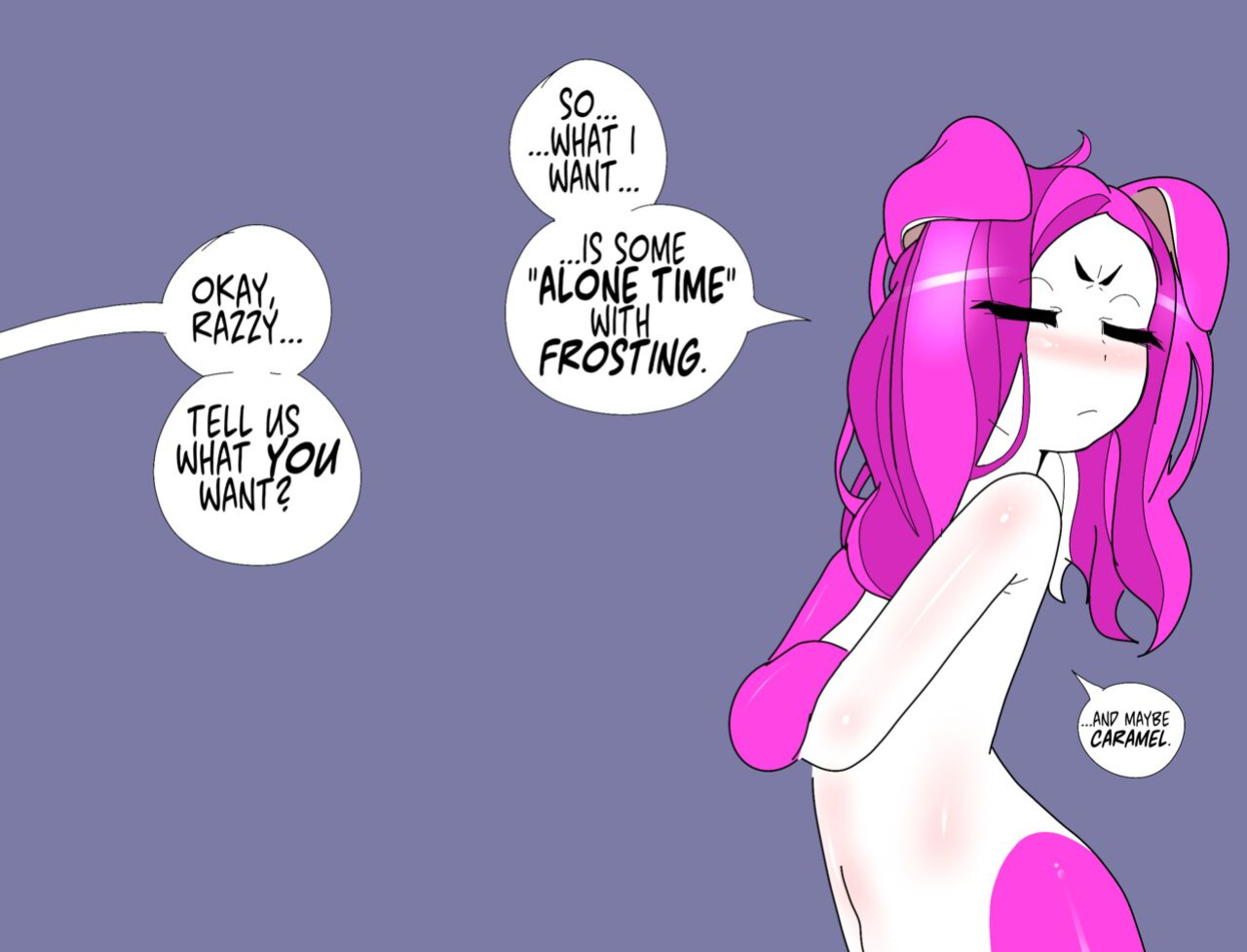 [pawfeather] Razzy a bit upset