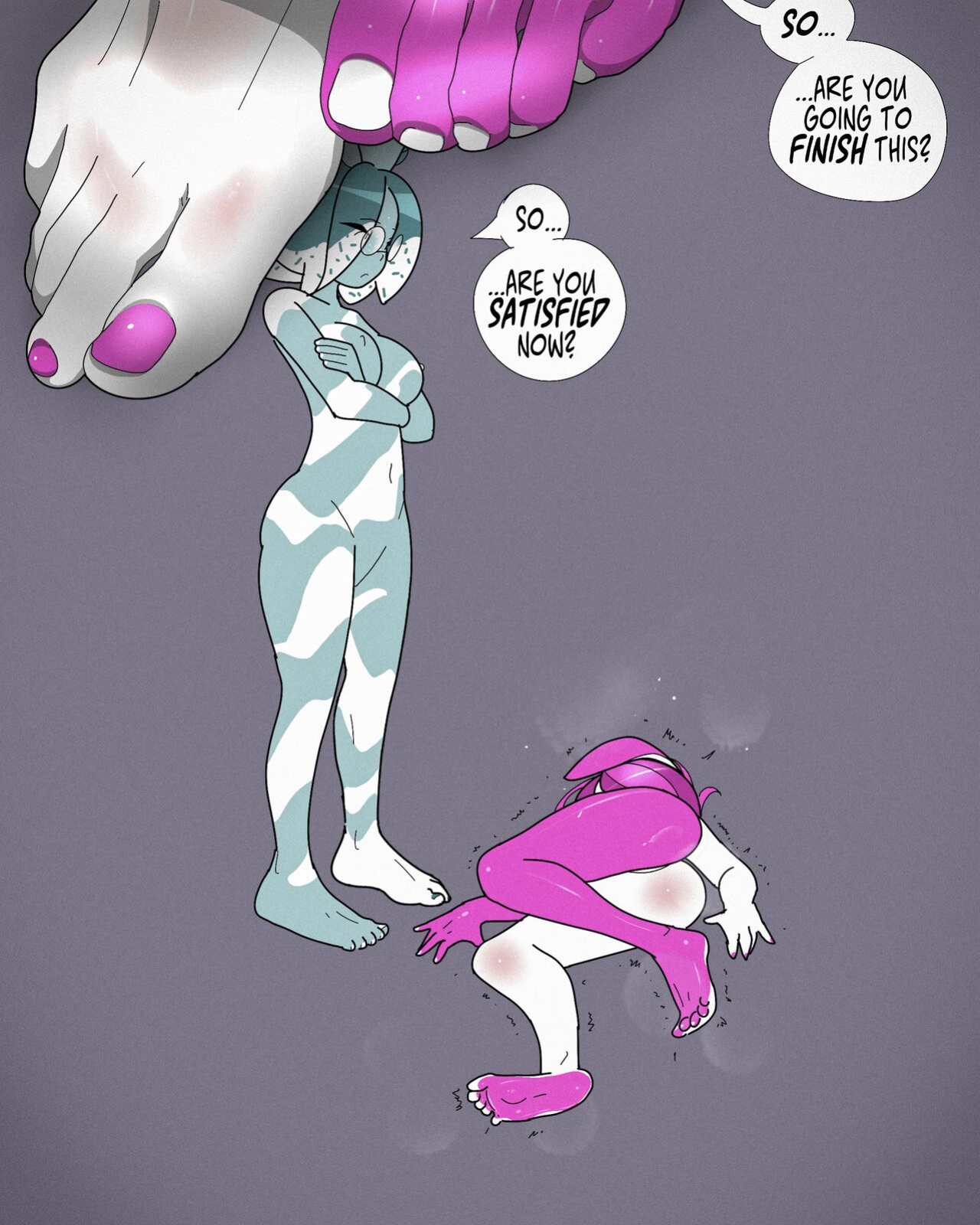 [pawfeather] Razzy a bit upset