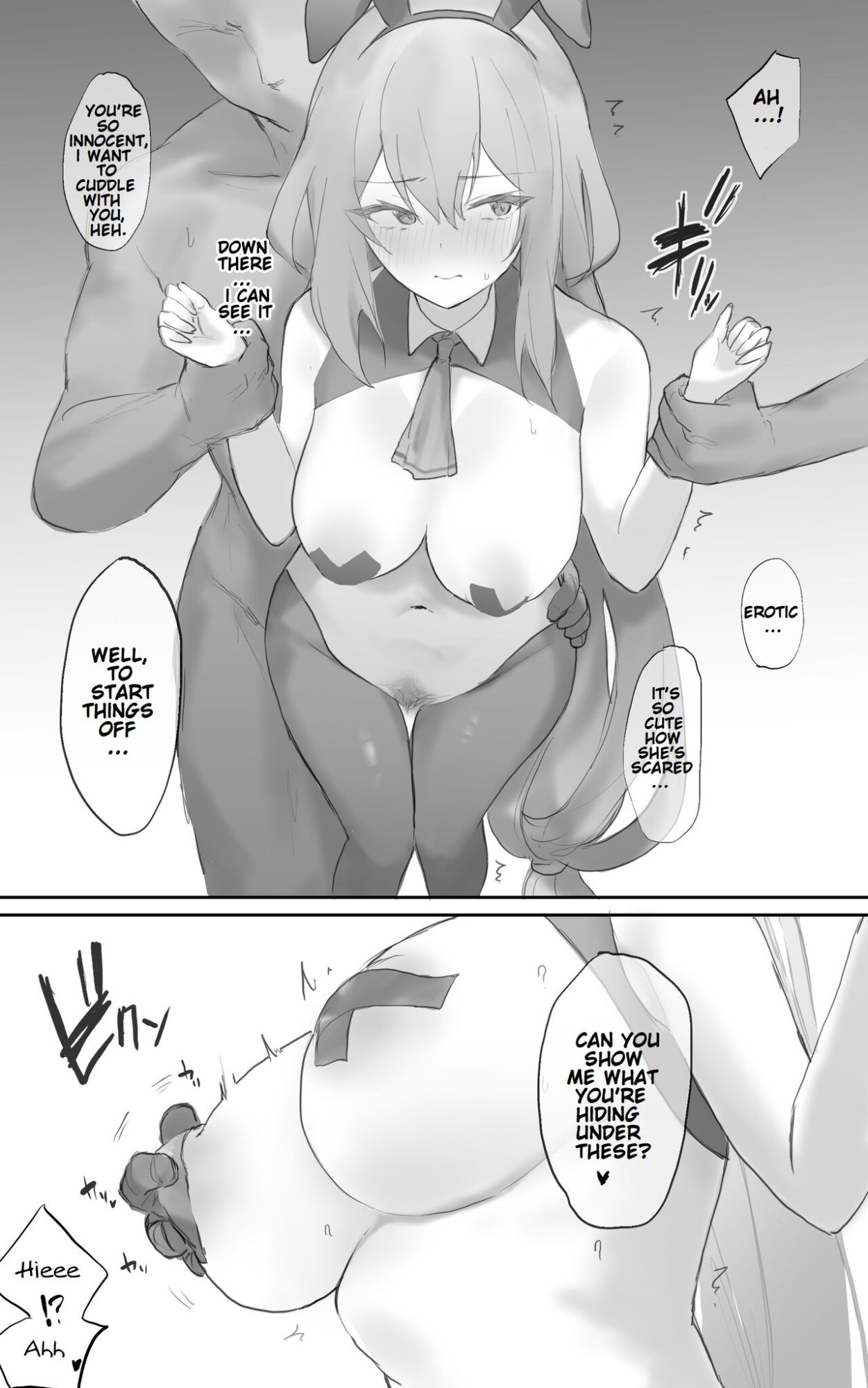 [Otsumami] Ecchi na Kougaku Beit o Shichau Operator no Hanashi 1-5 + Skadi Gyaku Bunny Ecchi R18 | A Story About An Operator Who Gets A Naughty High-Paying Part-Time Job (Arknights)