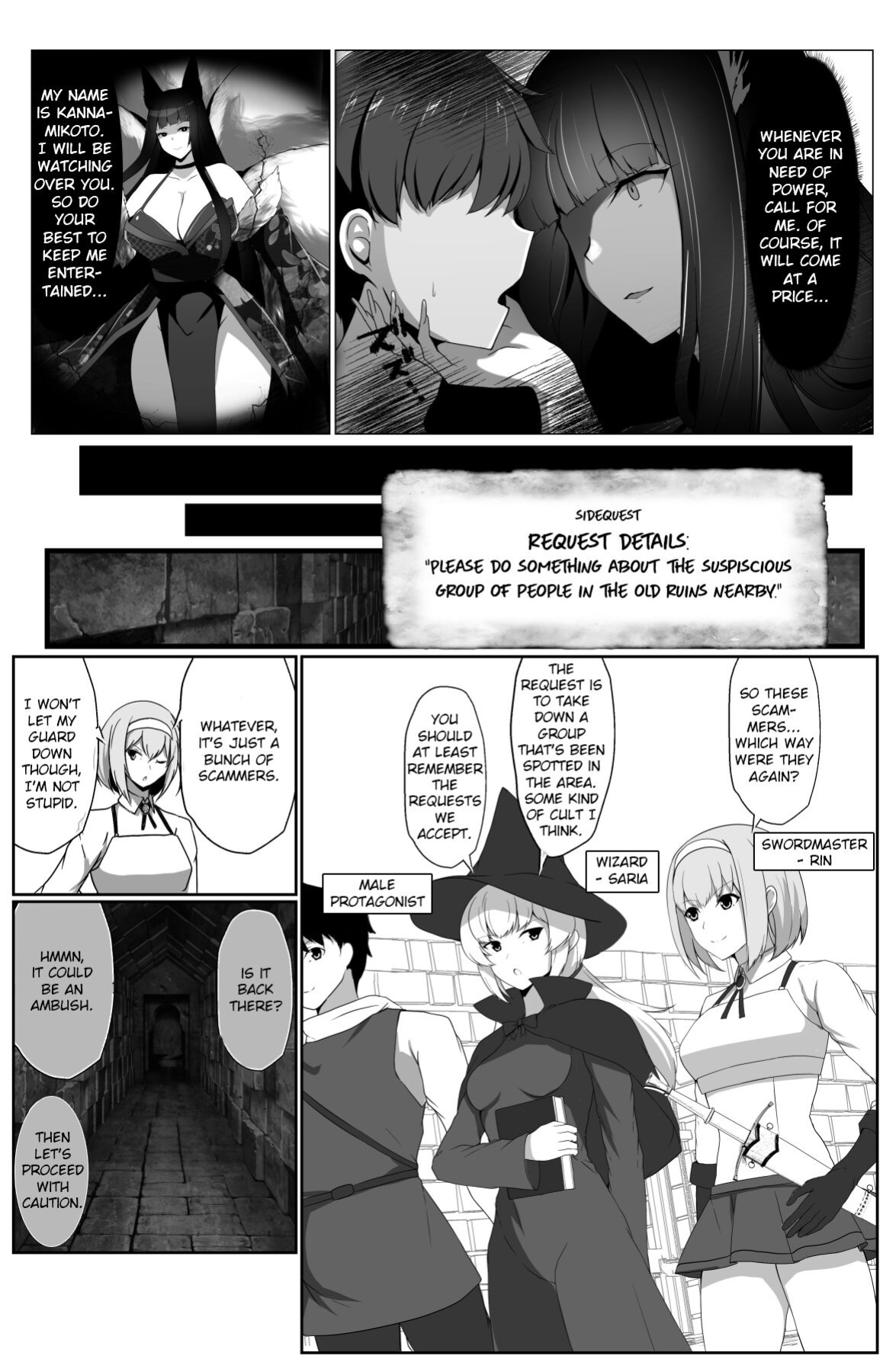 [Mousou Caution (Daiaru)] Kyou Chara Buzama Haiboku -Denshou no Youko, Kanna Mikoto- | The Disgraceful Defeat of a Villain -Legendary Fox Spirit Kannamikoto-