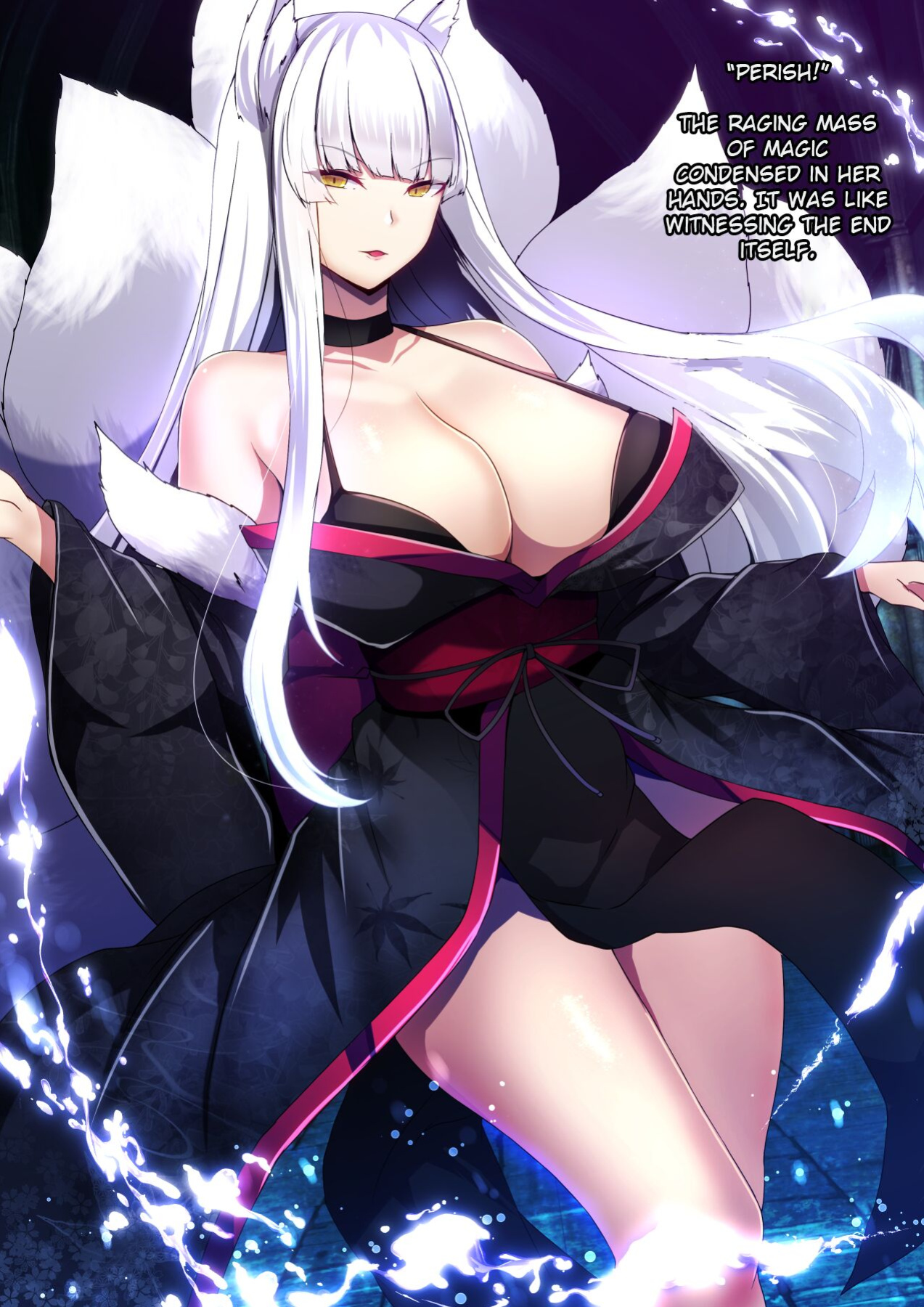 [Mousou Caution (Daiaru)] Kyou Chara Buzama Haiboku -Denshou no Youko, Kanna Mikoto- | The Disgraceful Defeat of a Villain -Legendary Fox Spirit Kannamikoto-